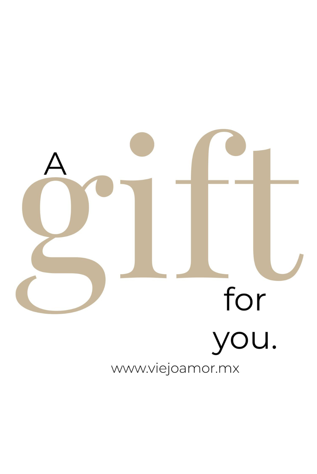 GIFTCARD VIEJO AMOR