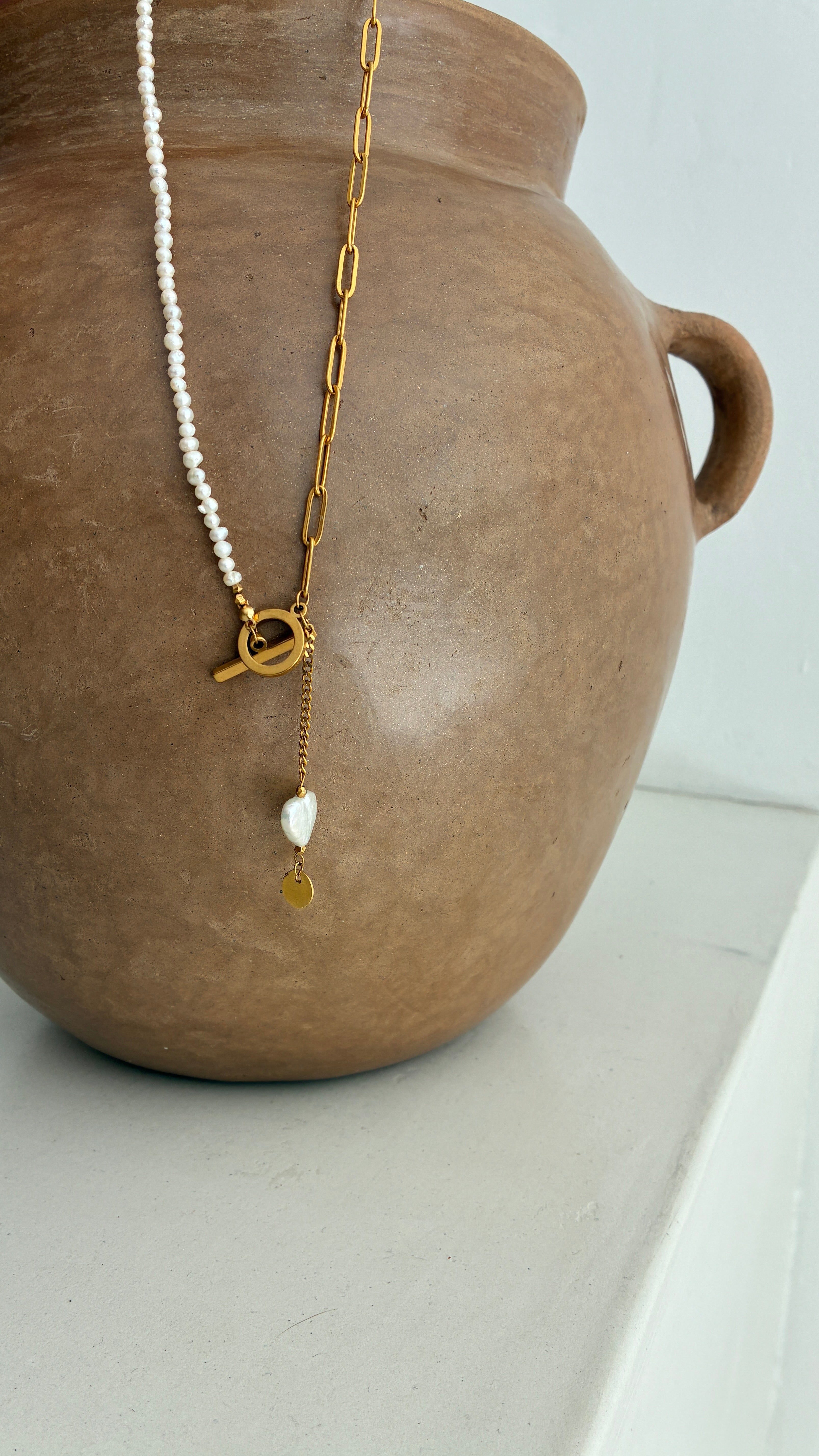 Collar perlas Empty