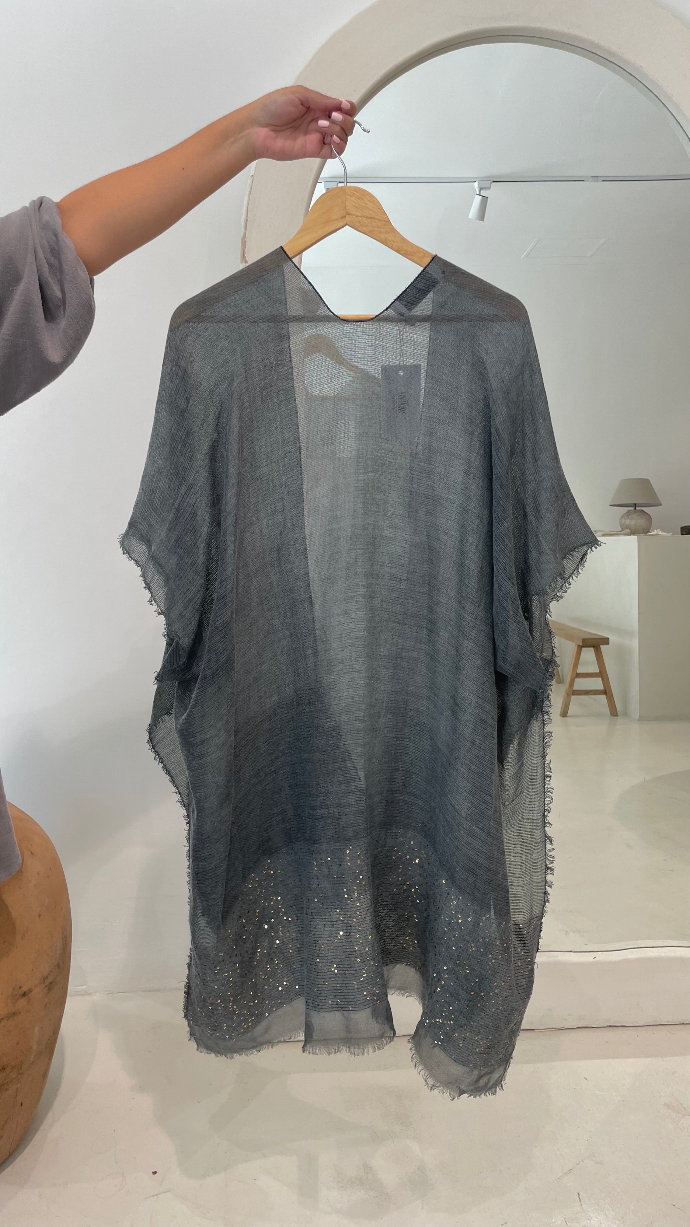 Kimono Alesa Black Playa