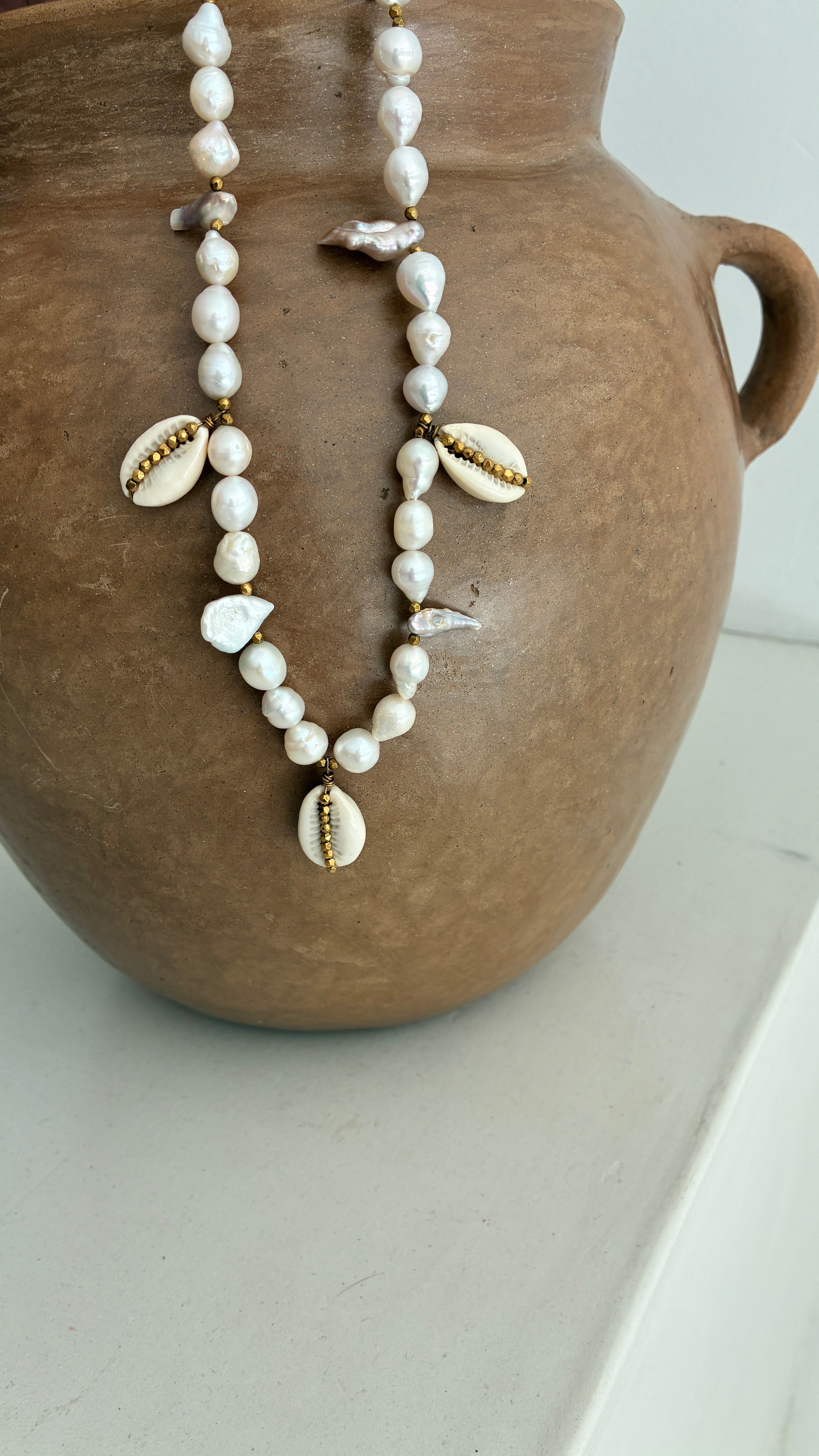 Collar perlas Empty