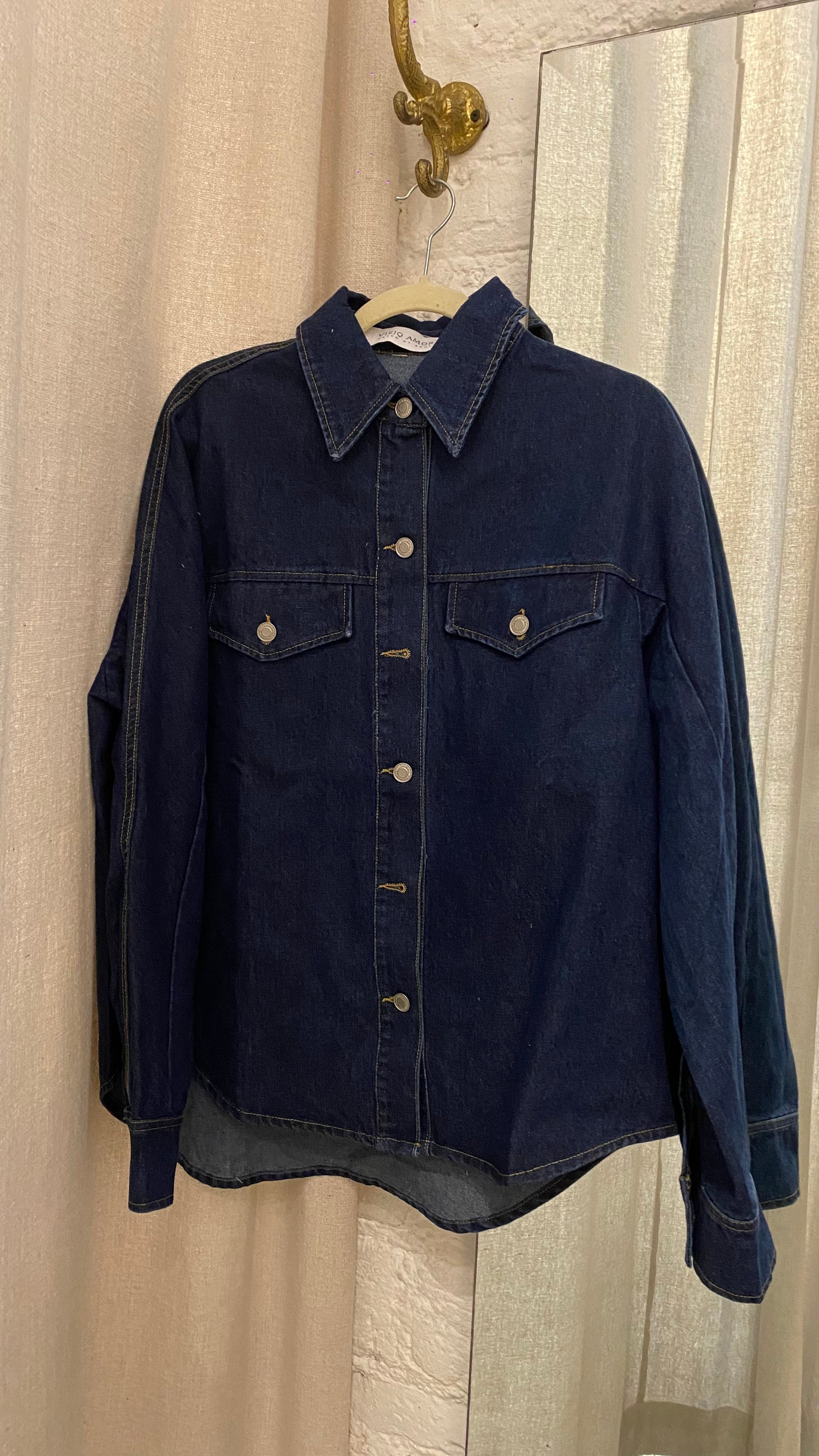Camisa Denim Dark