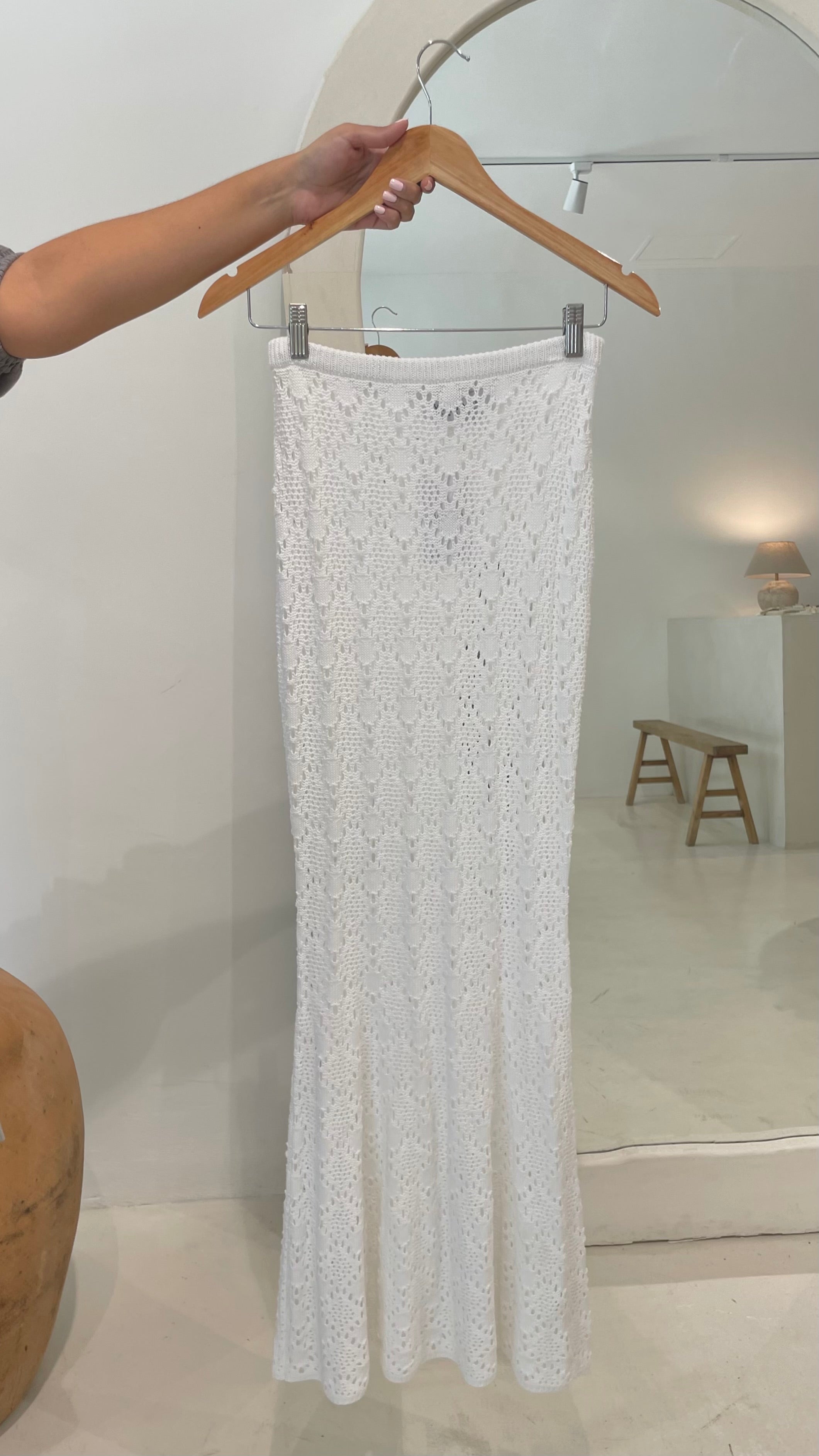 Falda Luci white