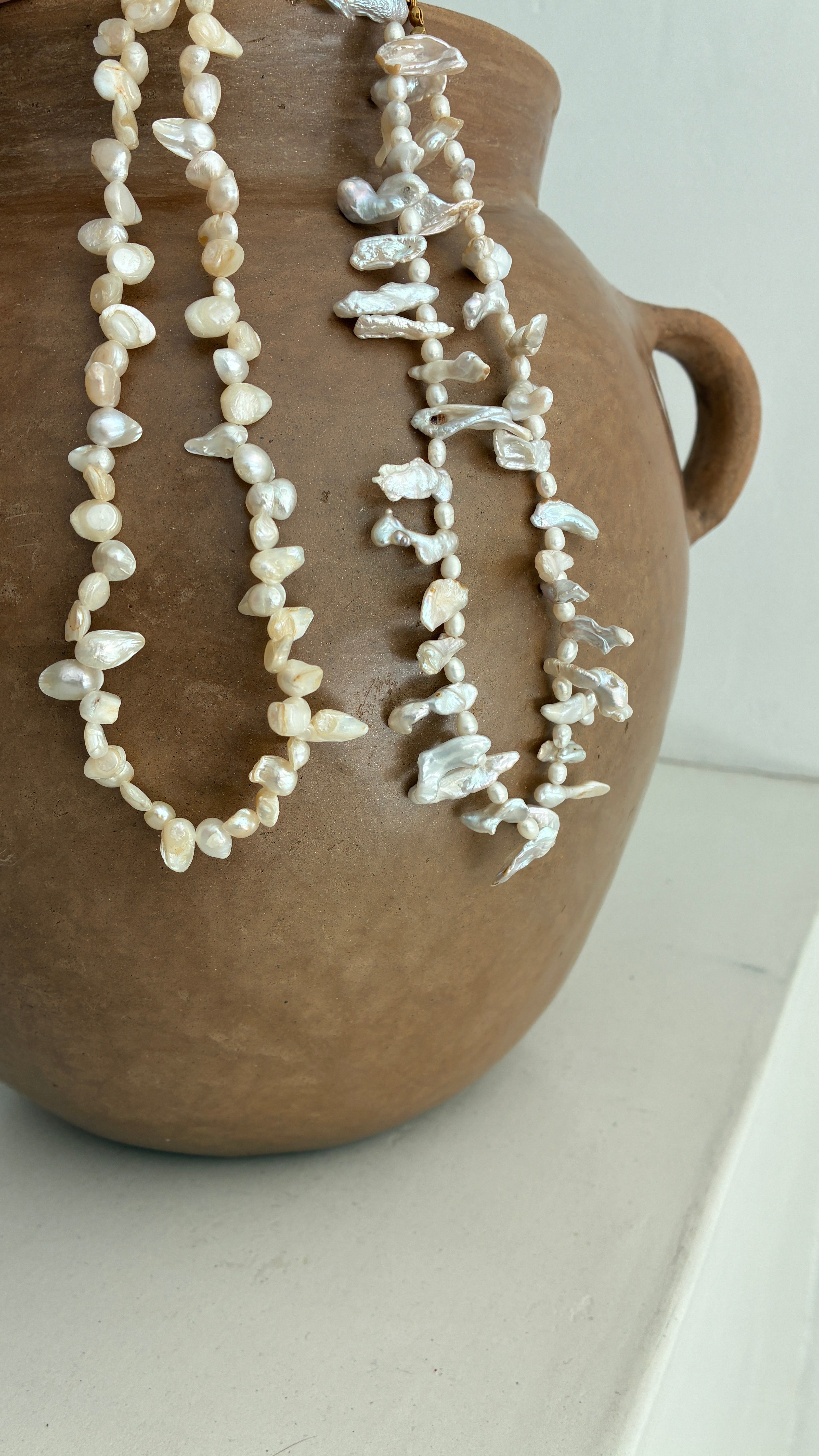 Collar perlas Empty