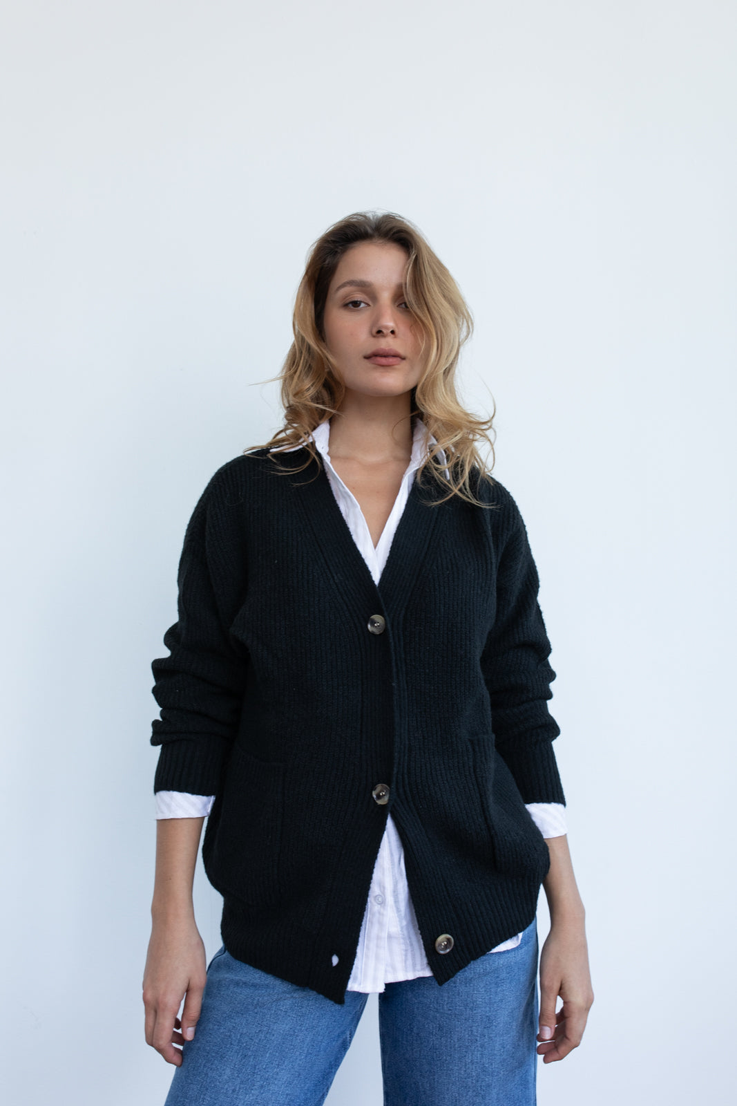 Cardigan Erendira black