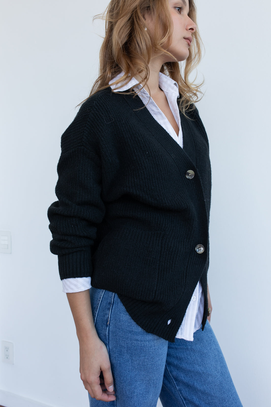 Cardigan Erendira black