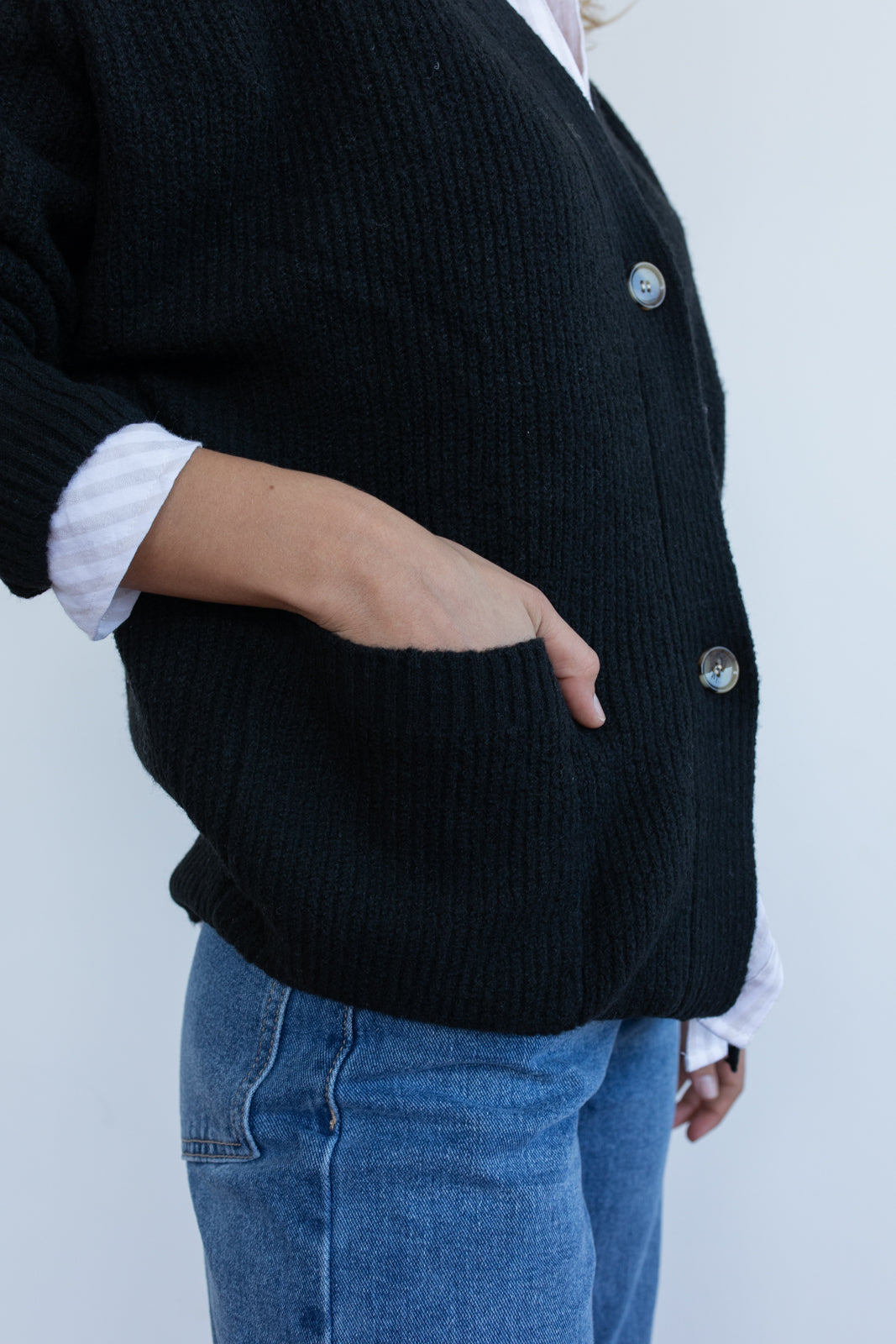 Cardigan Erendira black