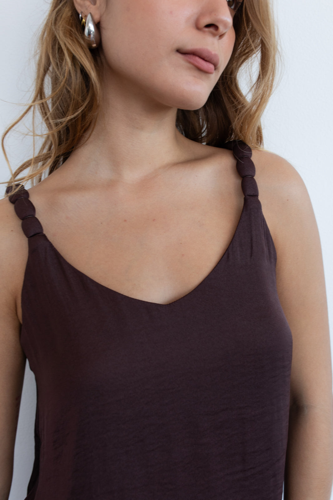 Camiseta Elain chocolate