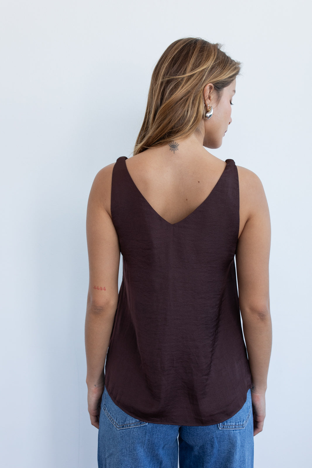 Camiseta Elain chocolate