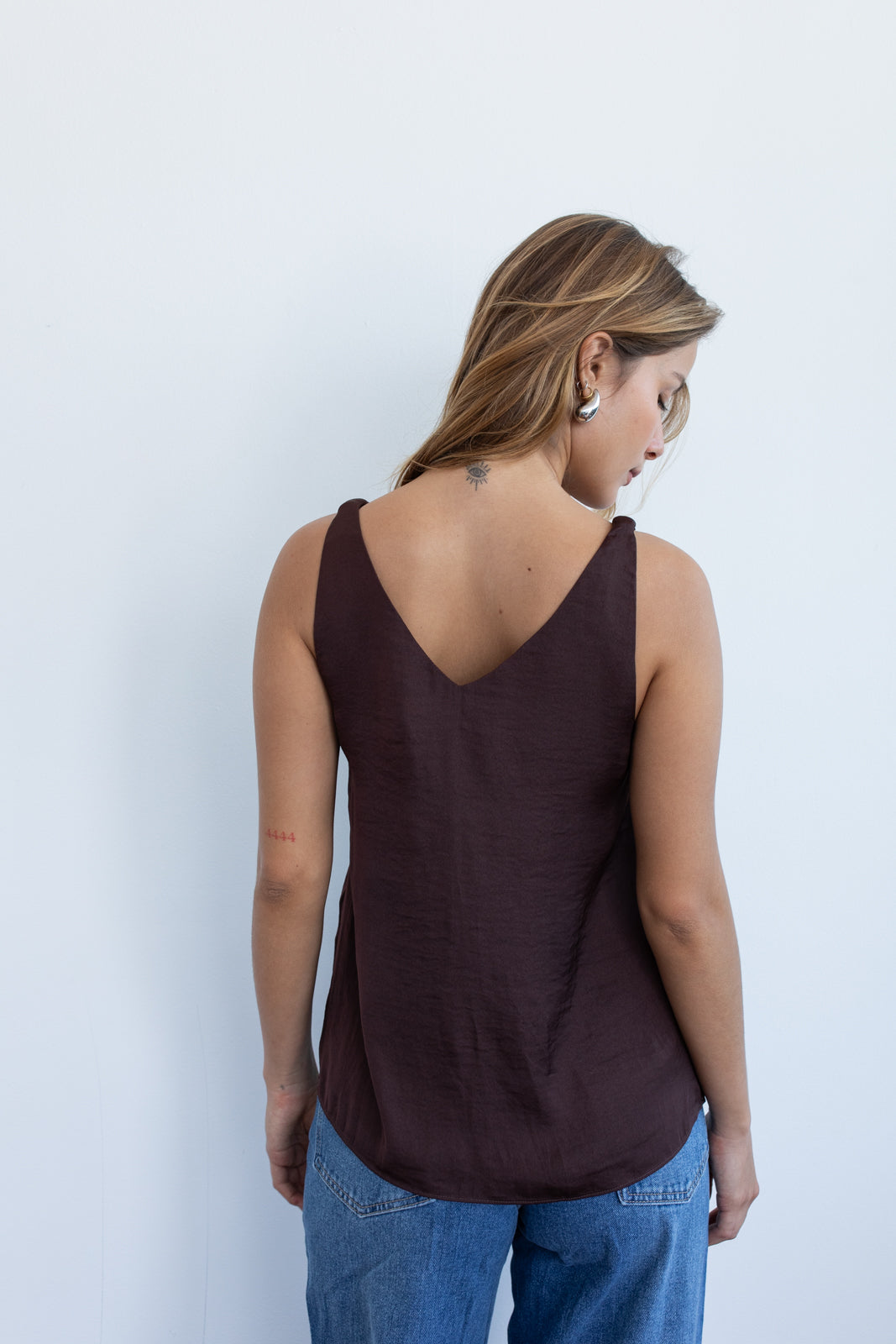 Camiseta Elain chocolate