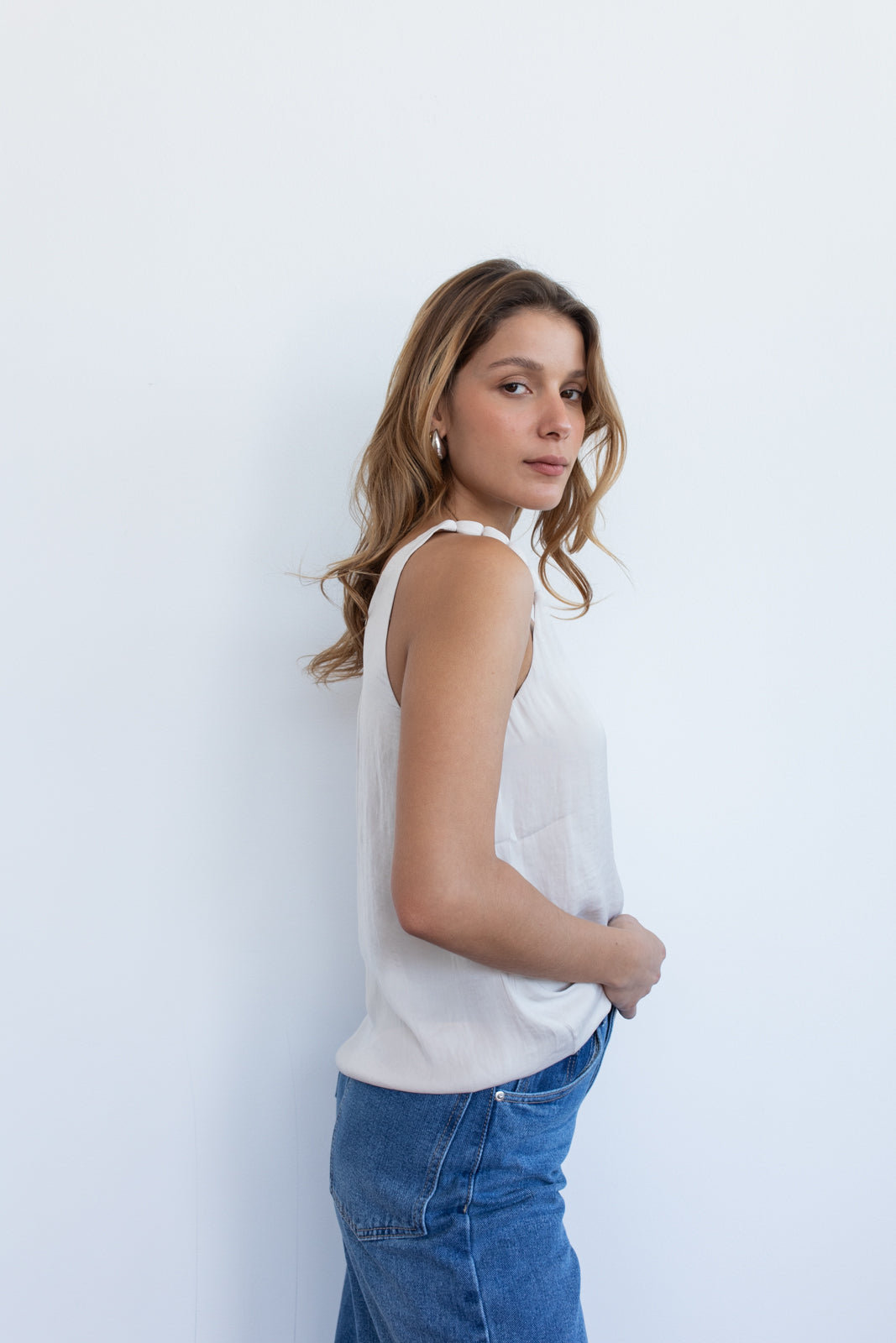 Camiseta Elain papyrus