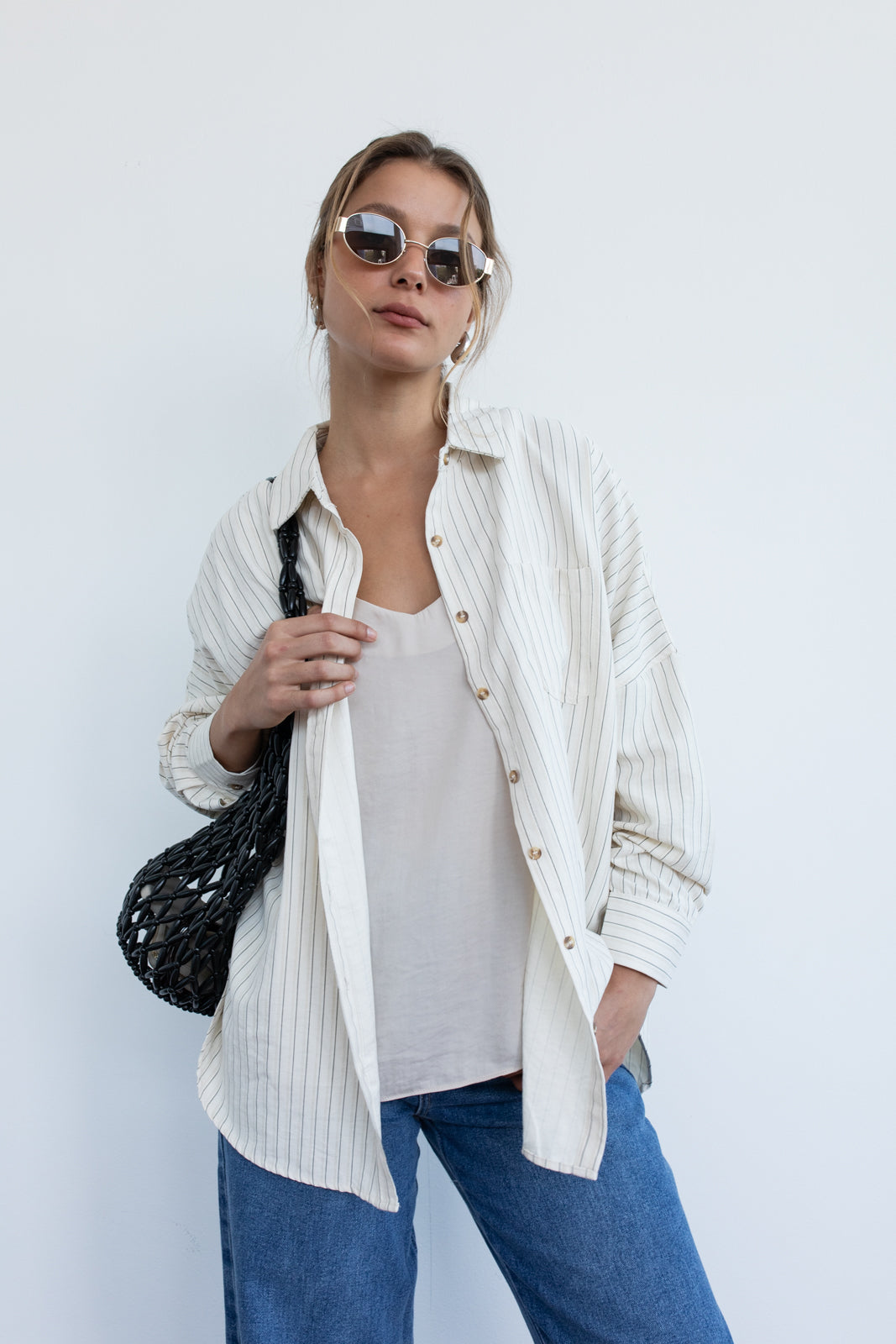 Camisa Marcela Beige