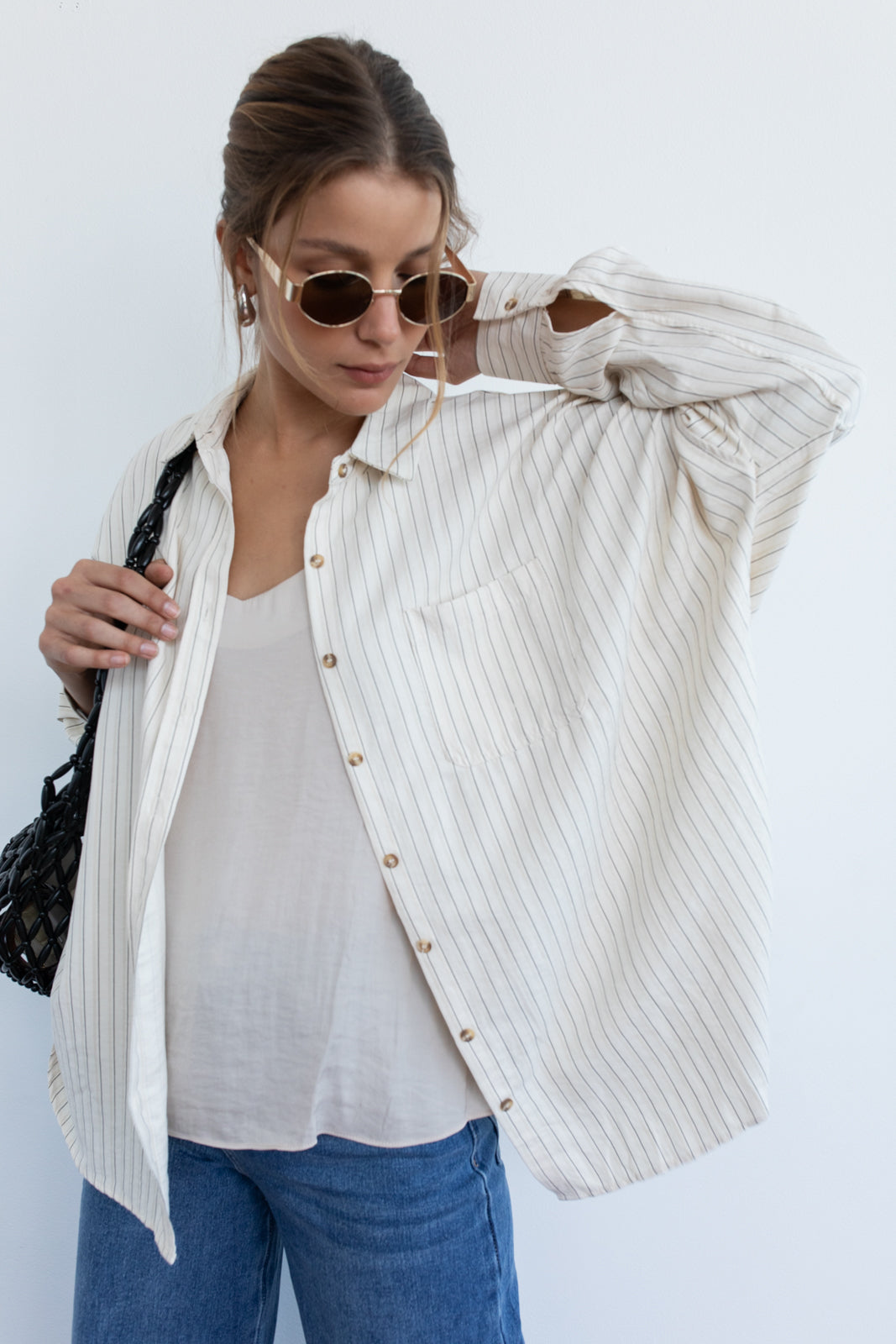 Camisa Marcela Beige