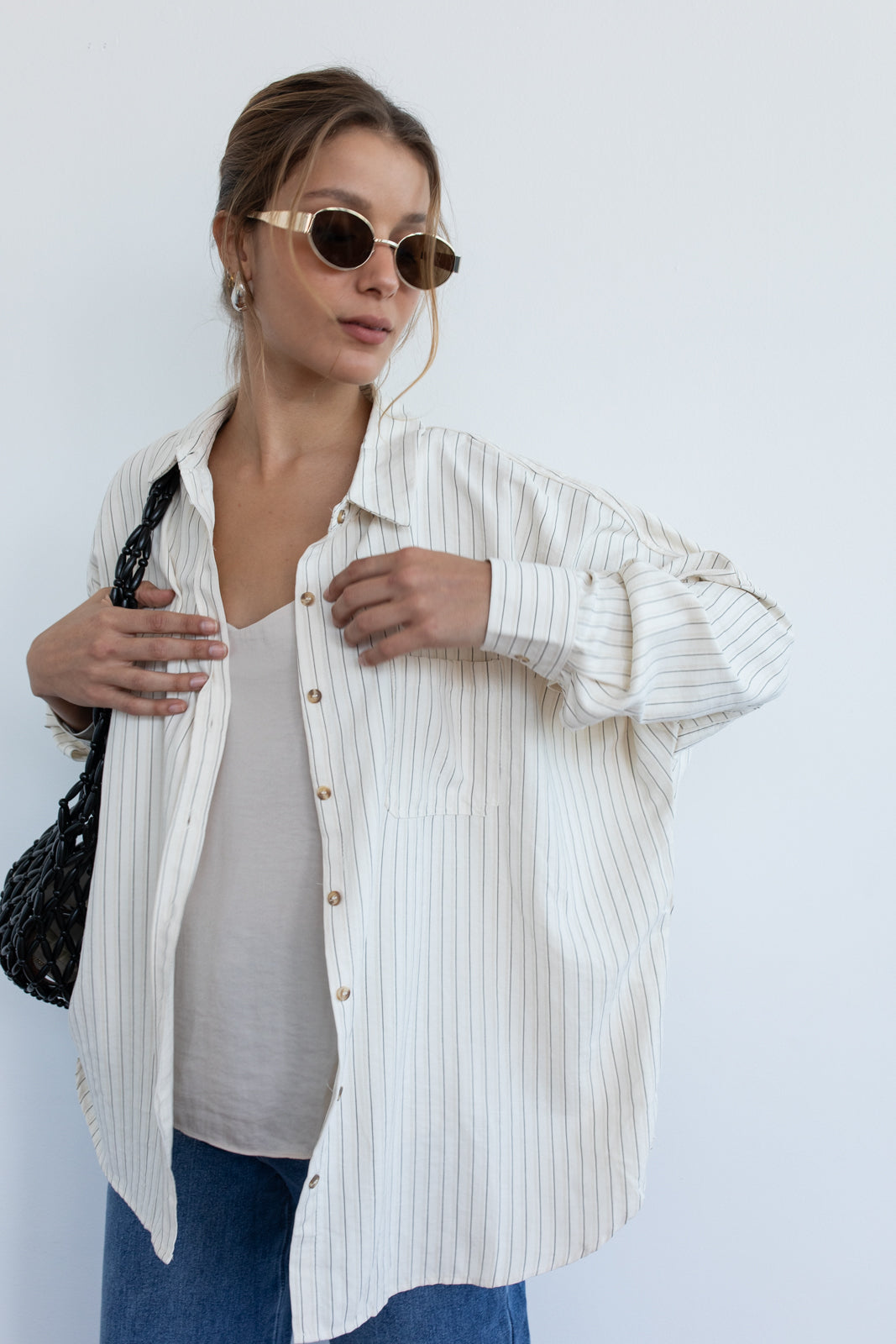 Camisa Marcela Beige