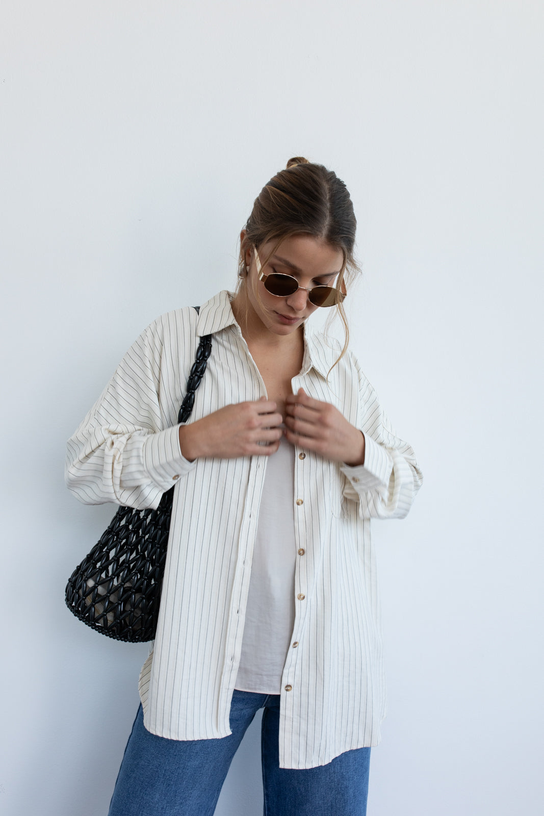 Camisa Marcela Beige