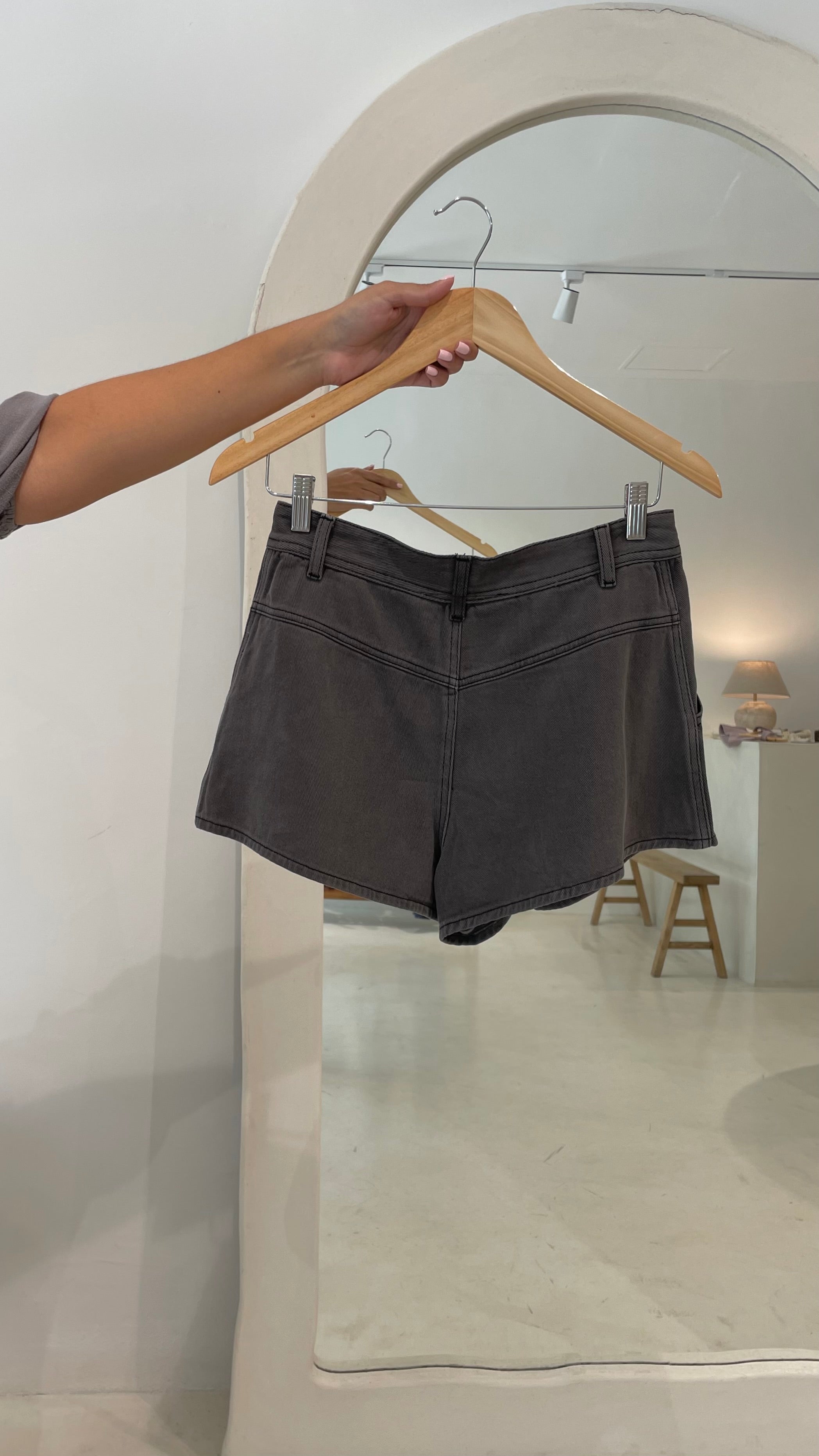 Short Noa Charcoal playa