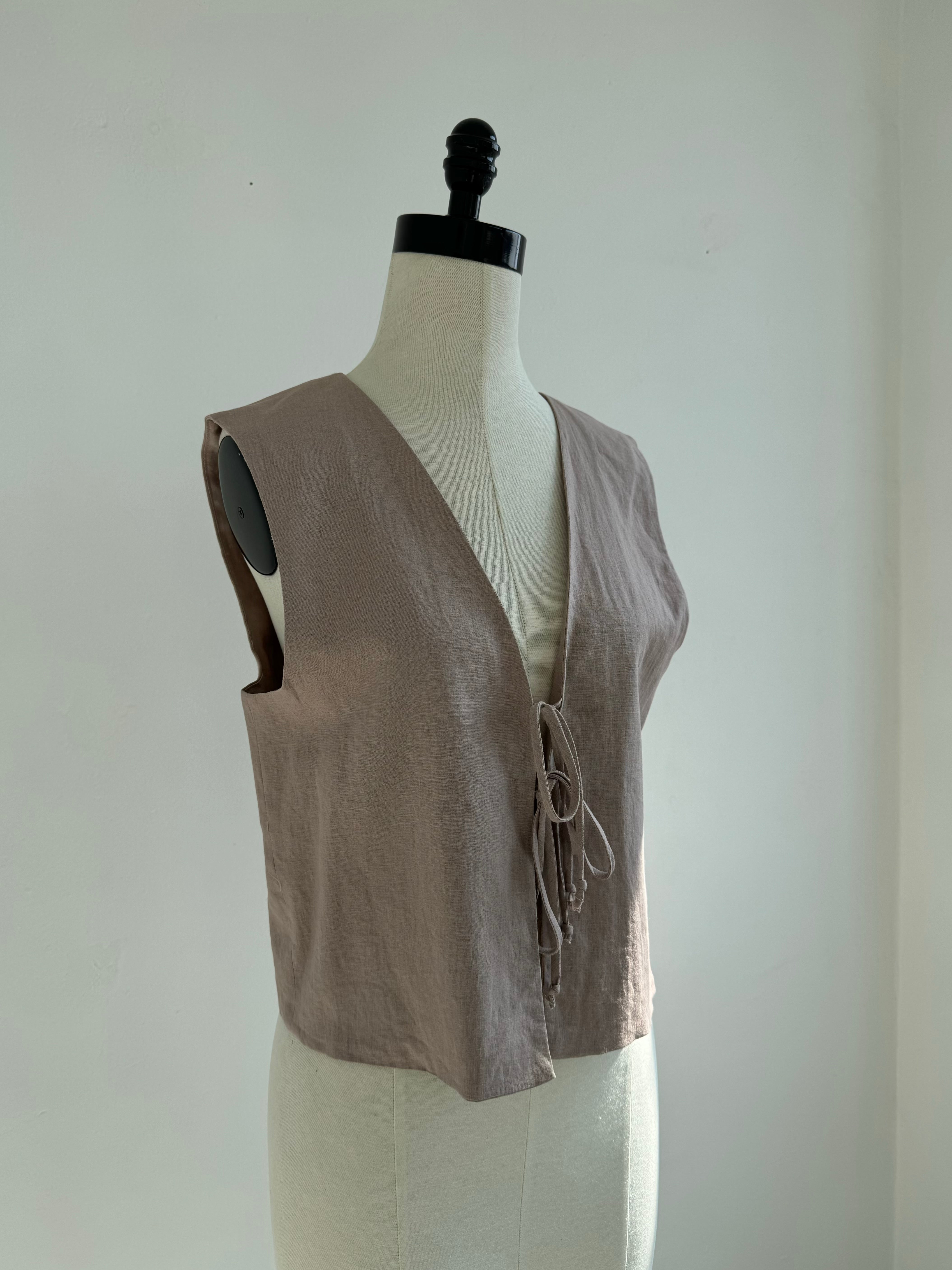 Chaleco Chiara Mauve Playa