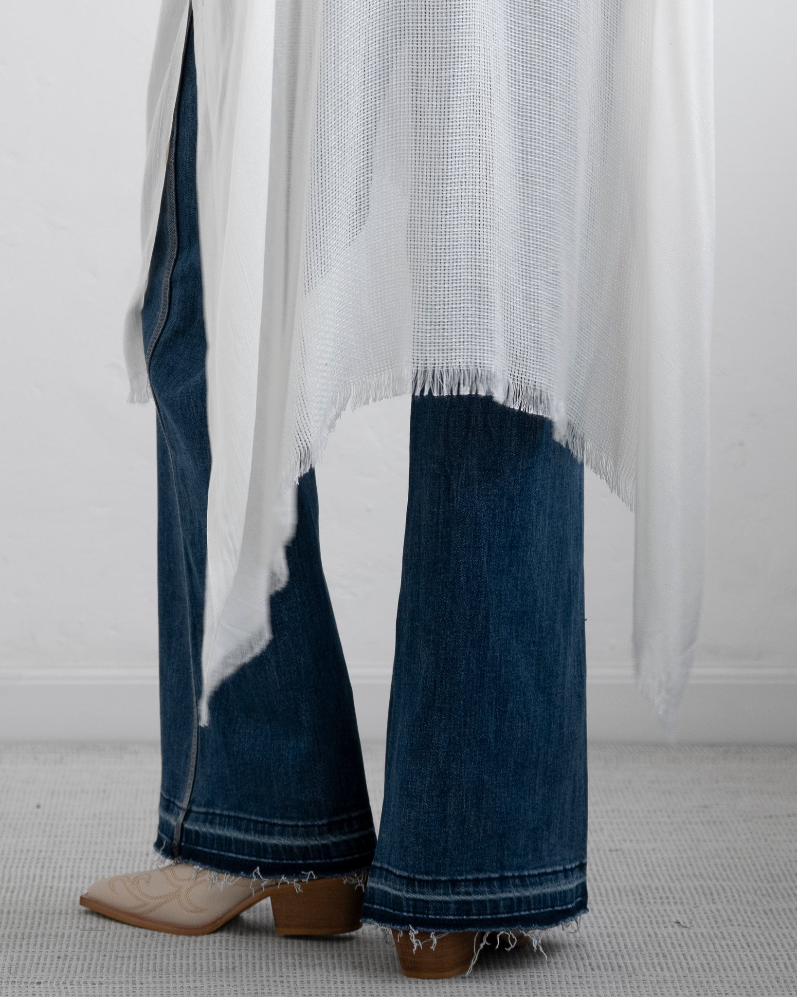 Kimono Blanco Trim