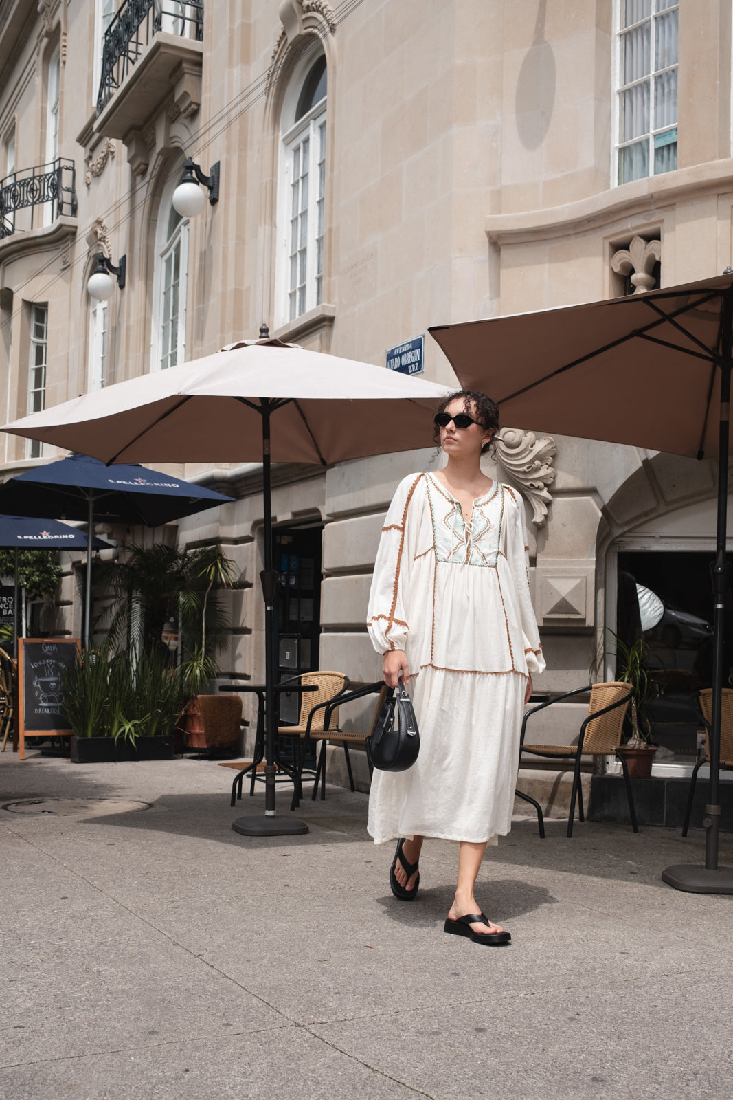 Vestido Vilma Ivory