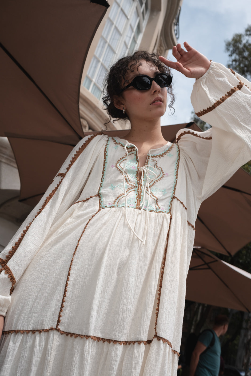 Vestido Vilma Ivory