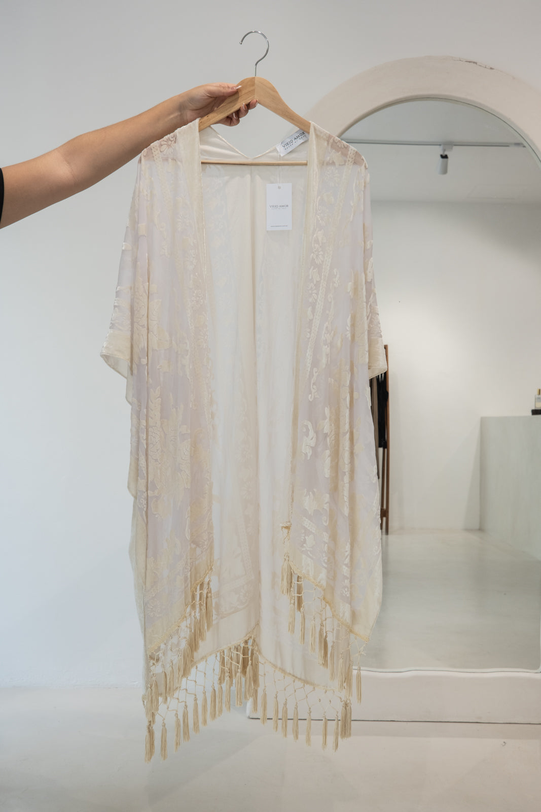 Kimono Velvet Nude Playa
