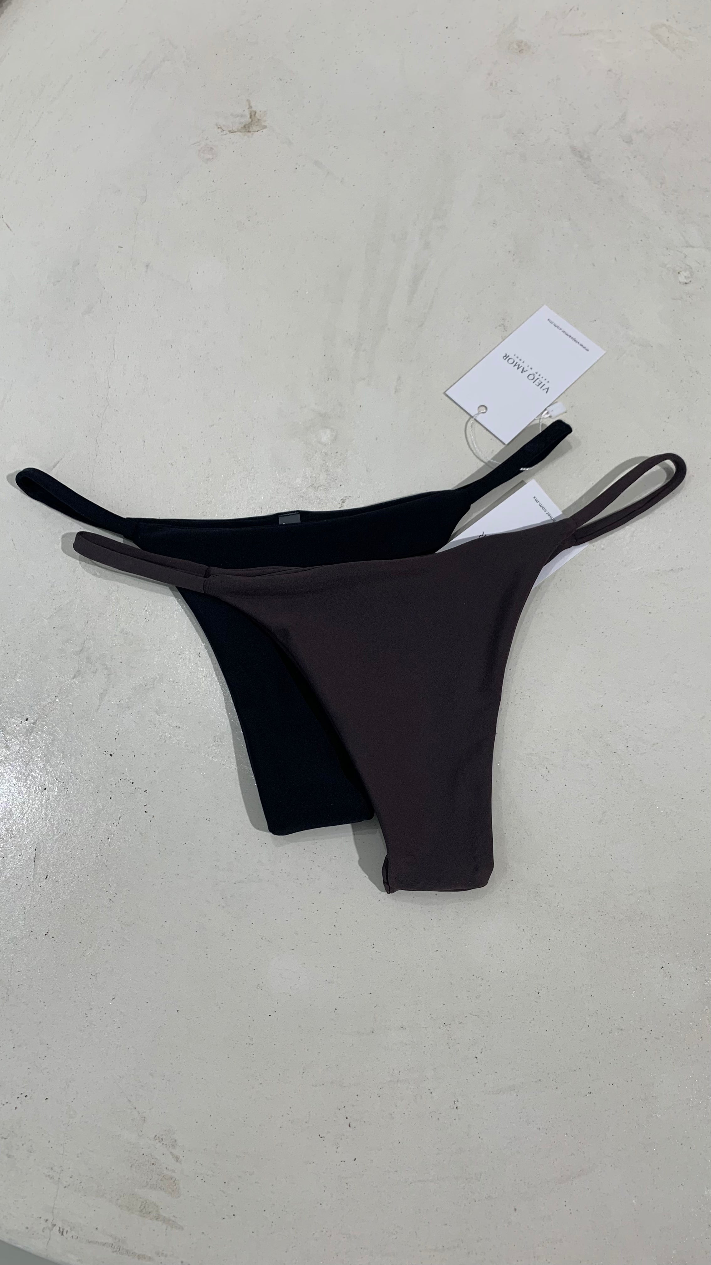Tanga Bikini Inka Black Playa