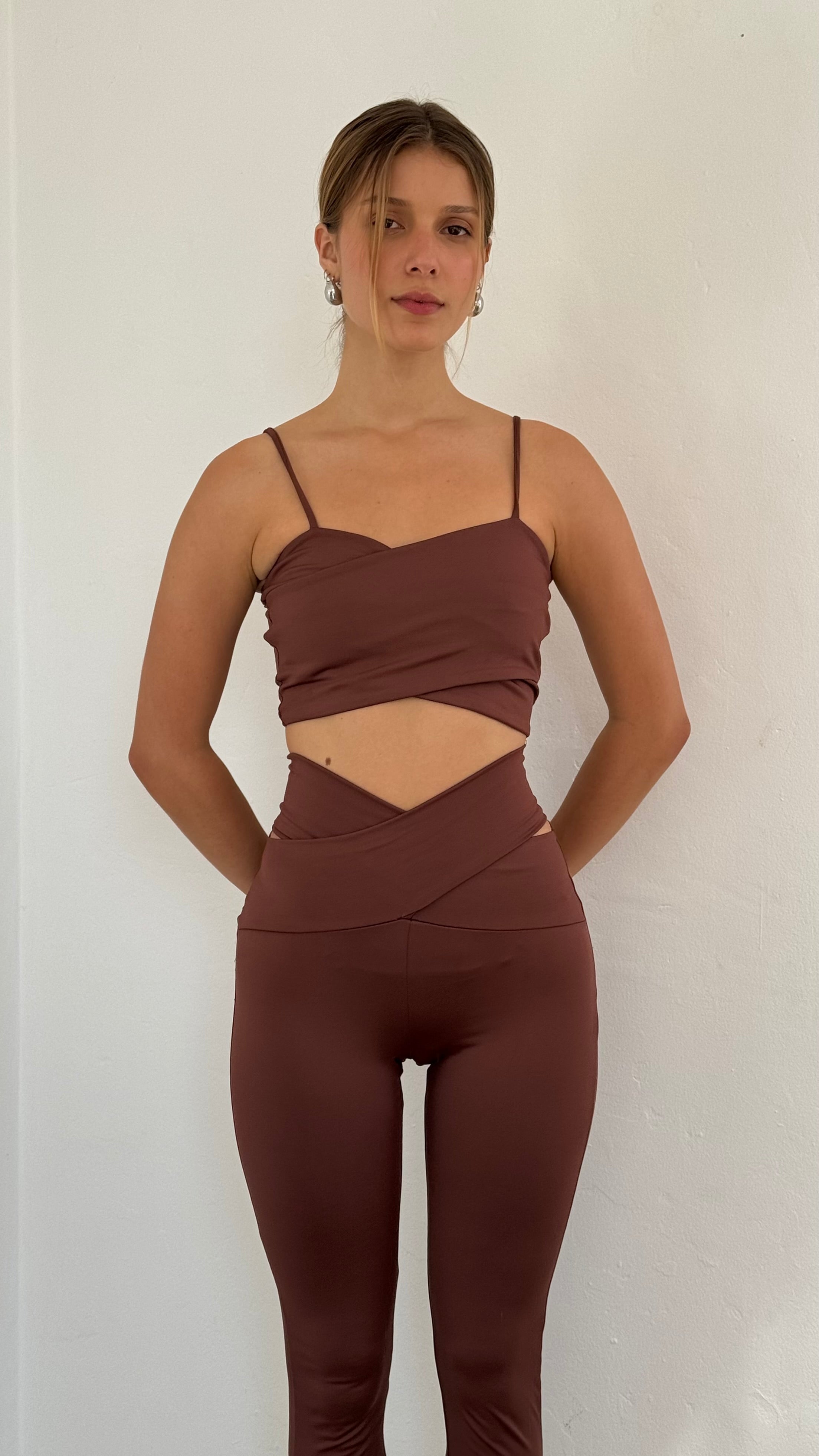 Pantalón chocolate Amalia