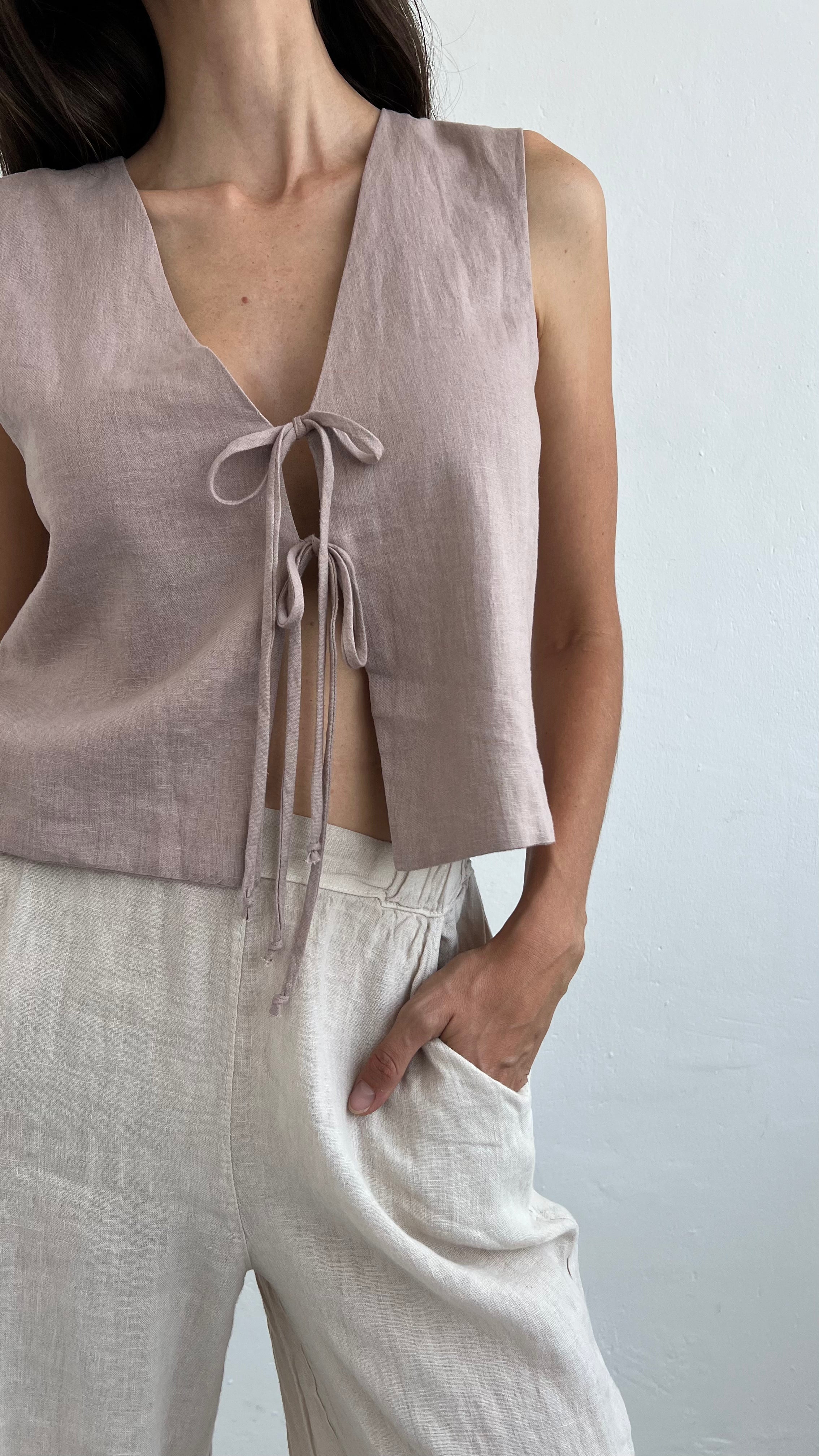 Chaleco Chiara Mauve