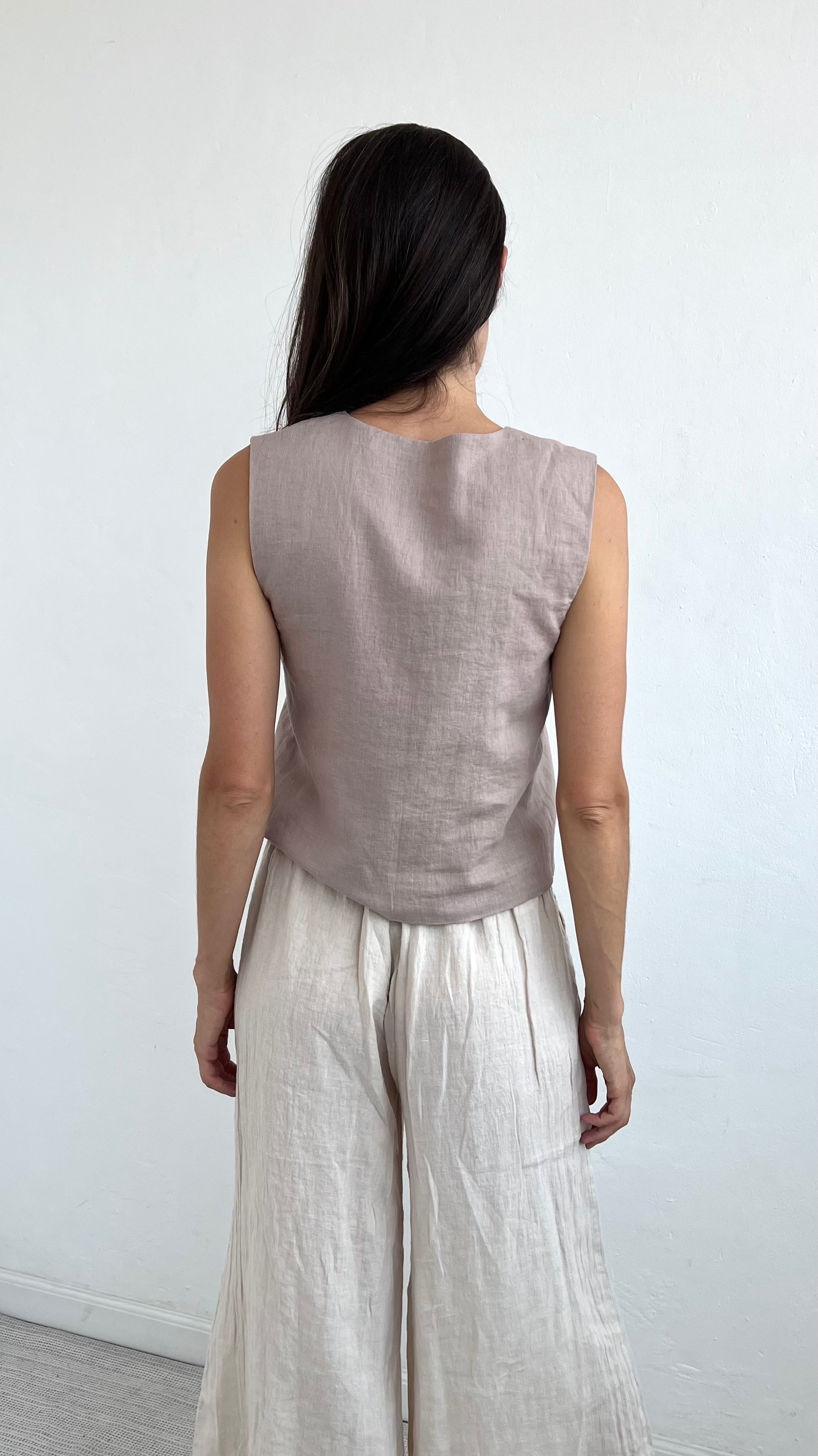 Chaleco Chiara Mauve