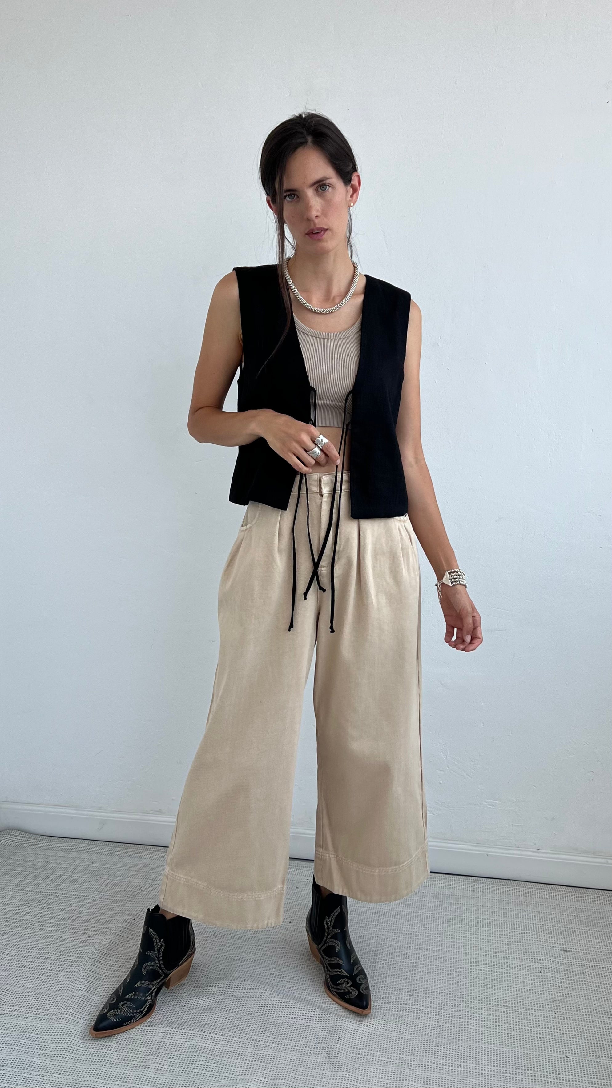 Jeans Ana Beige playa