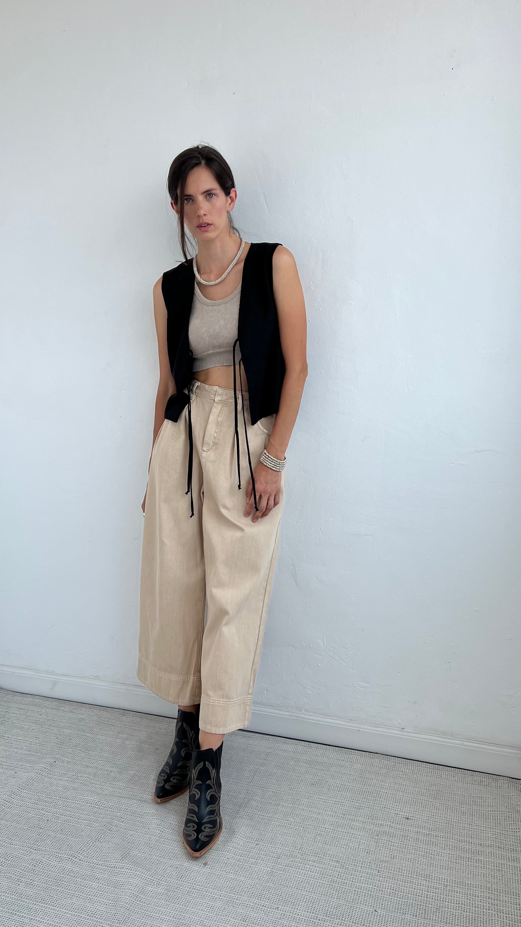Jeans Ana Beige playa