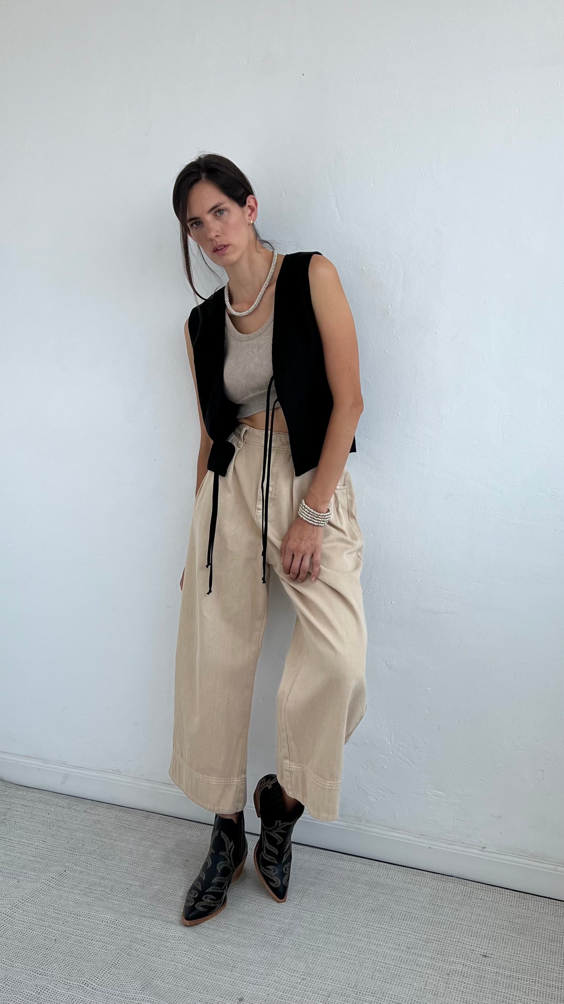 Jeans Ana Beige playa