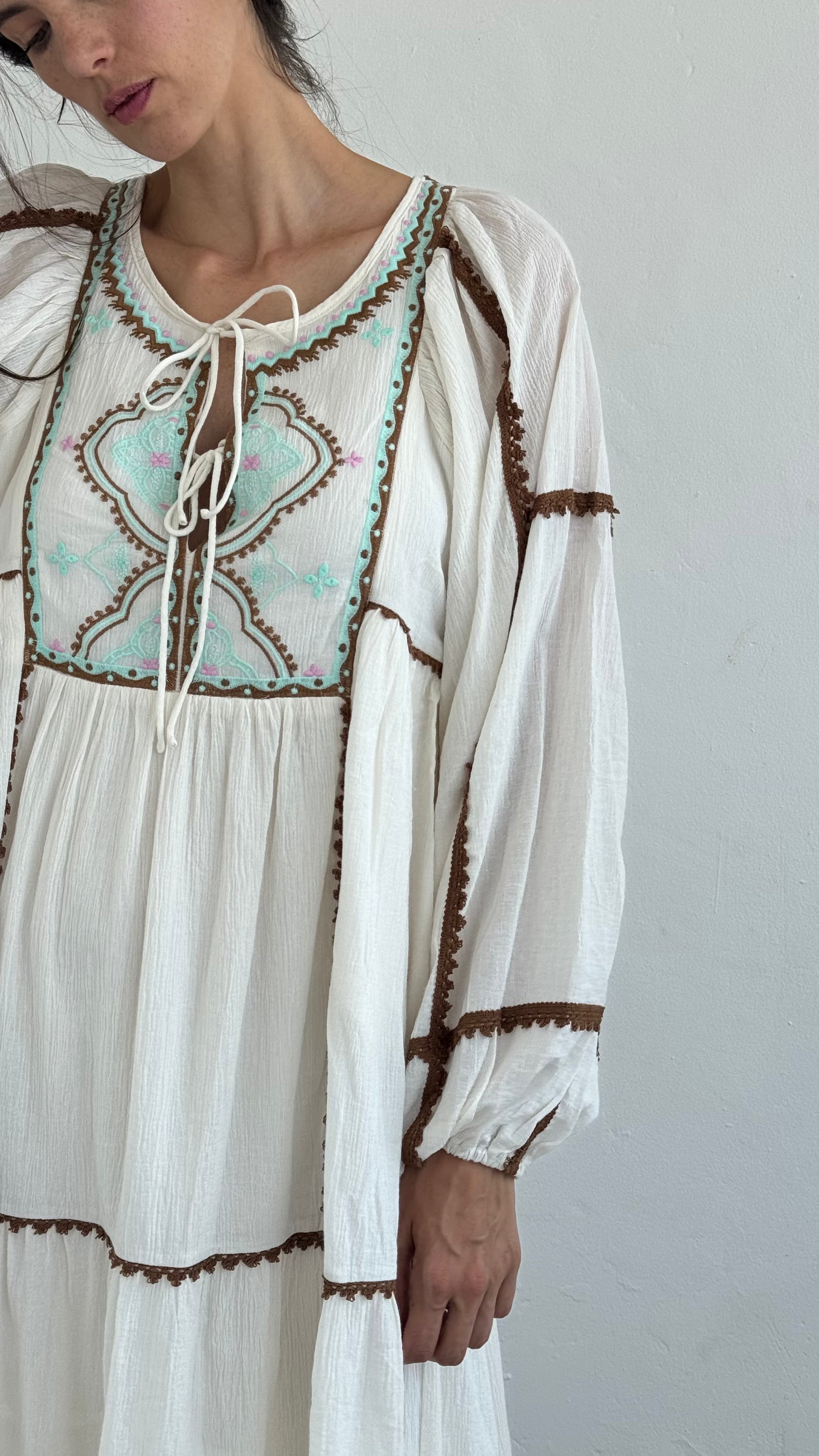 Vestido Vilma Ivory