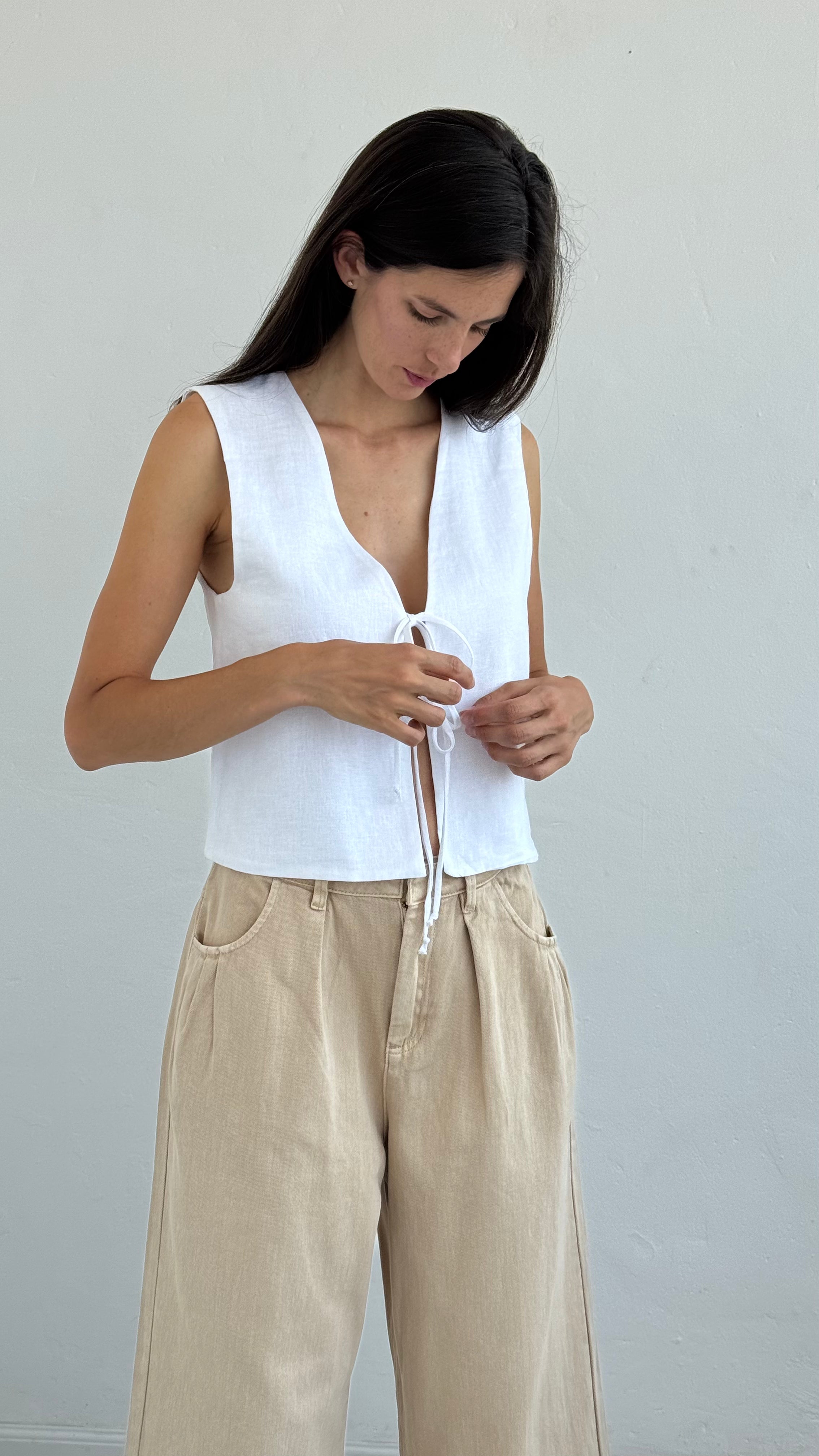 Chaleco Chiara Blanco