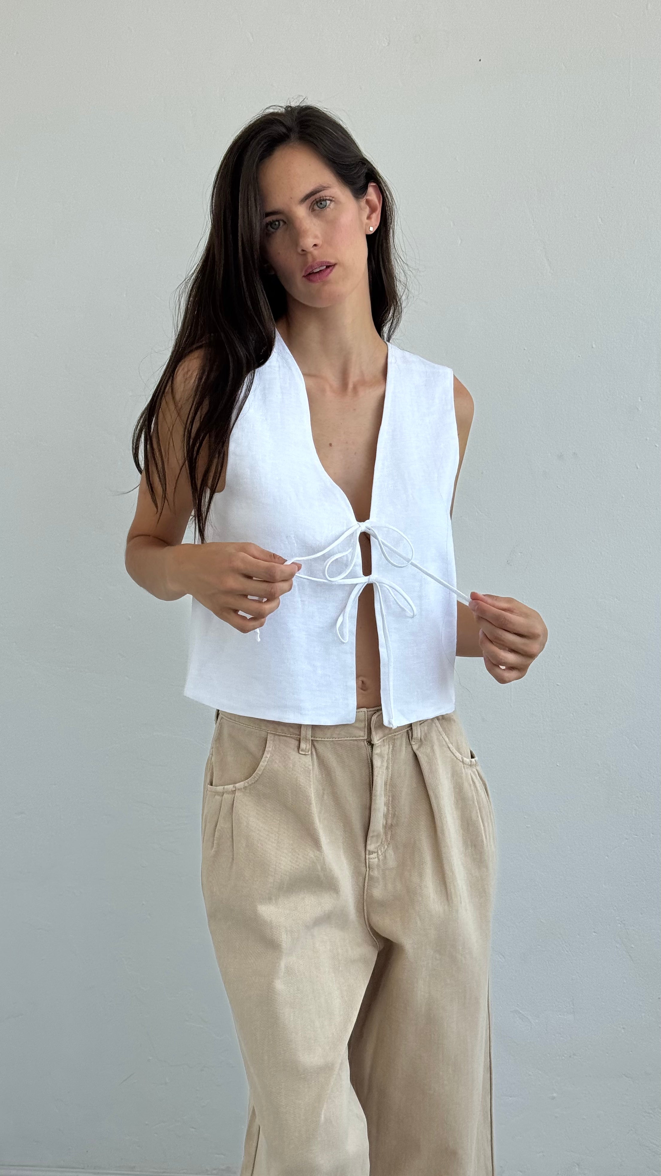 Chaleco Chiara Blanco