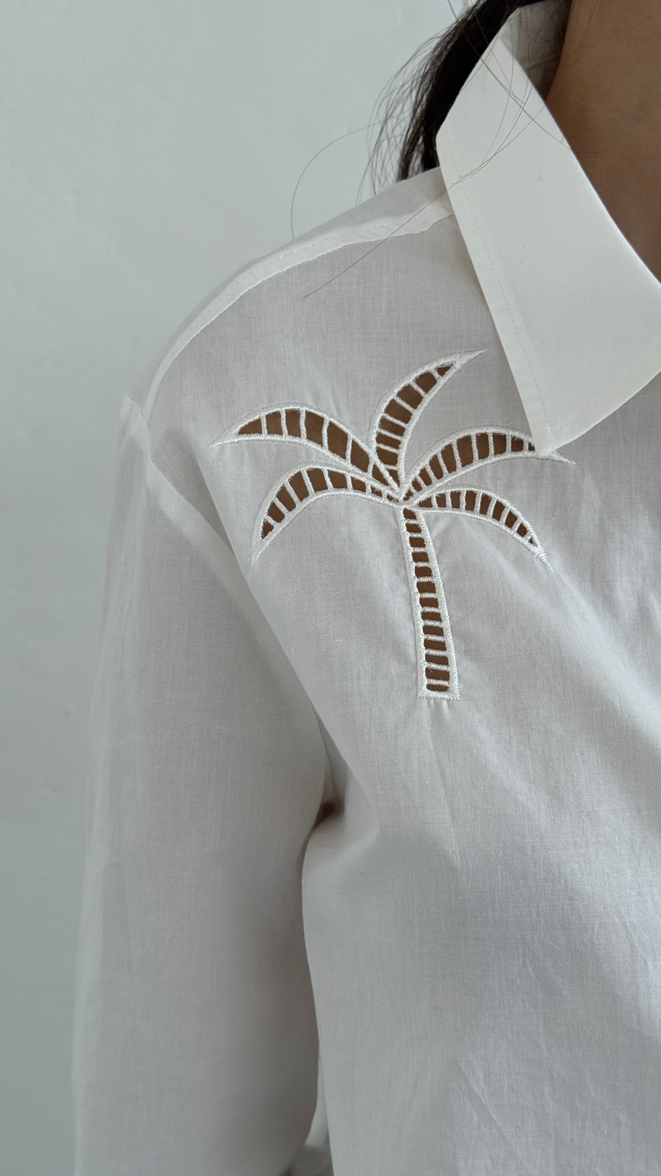 Camisa Clara White playa