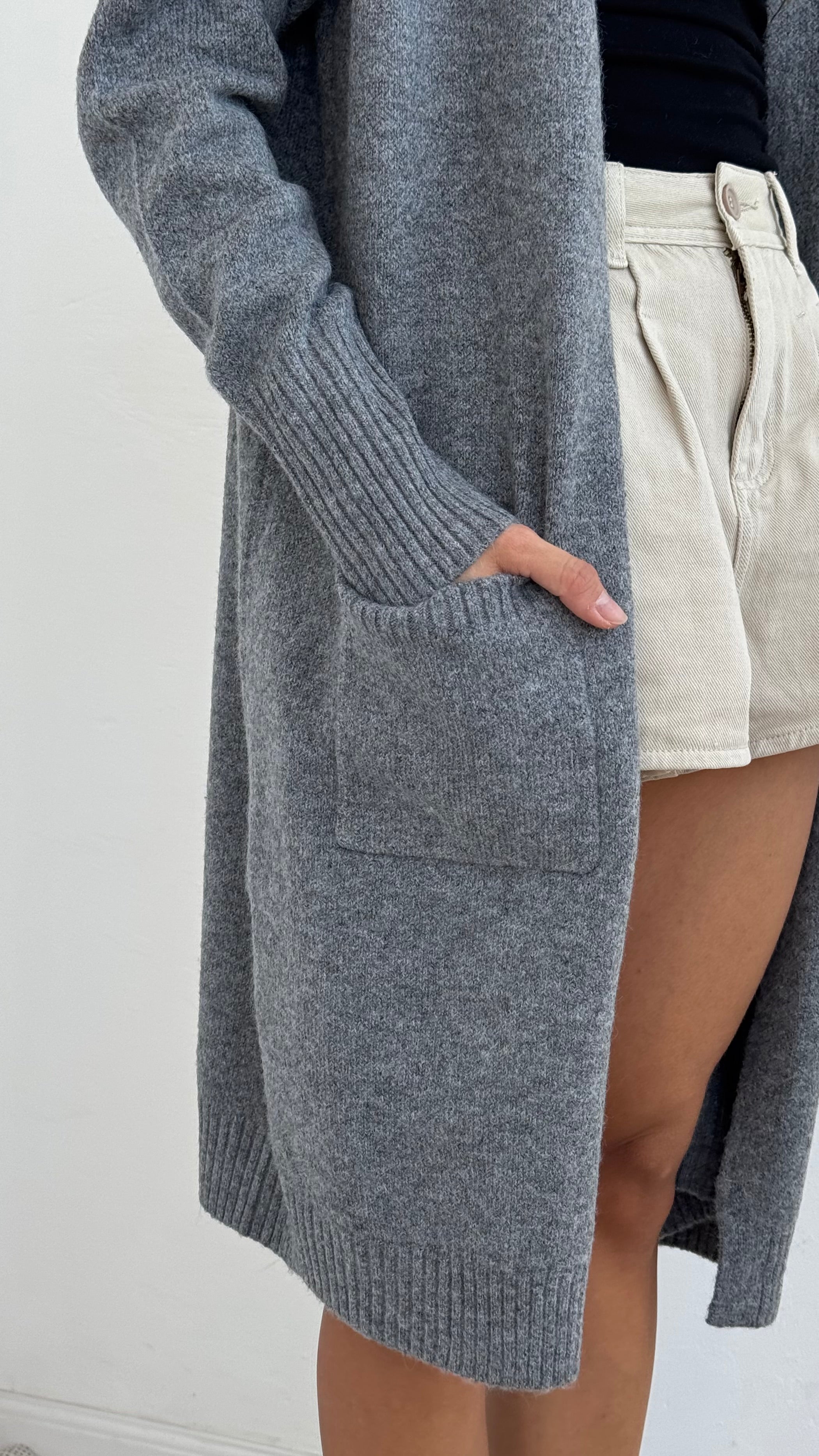Cardigan Cristina grey