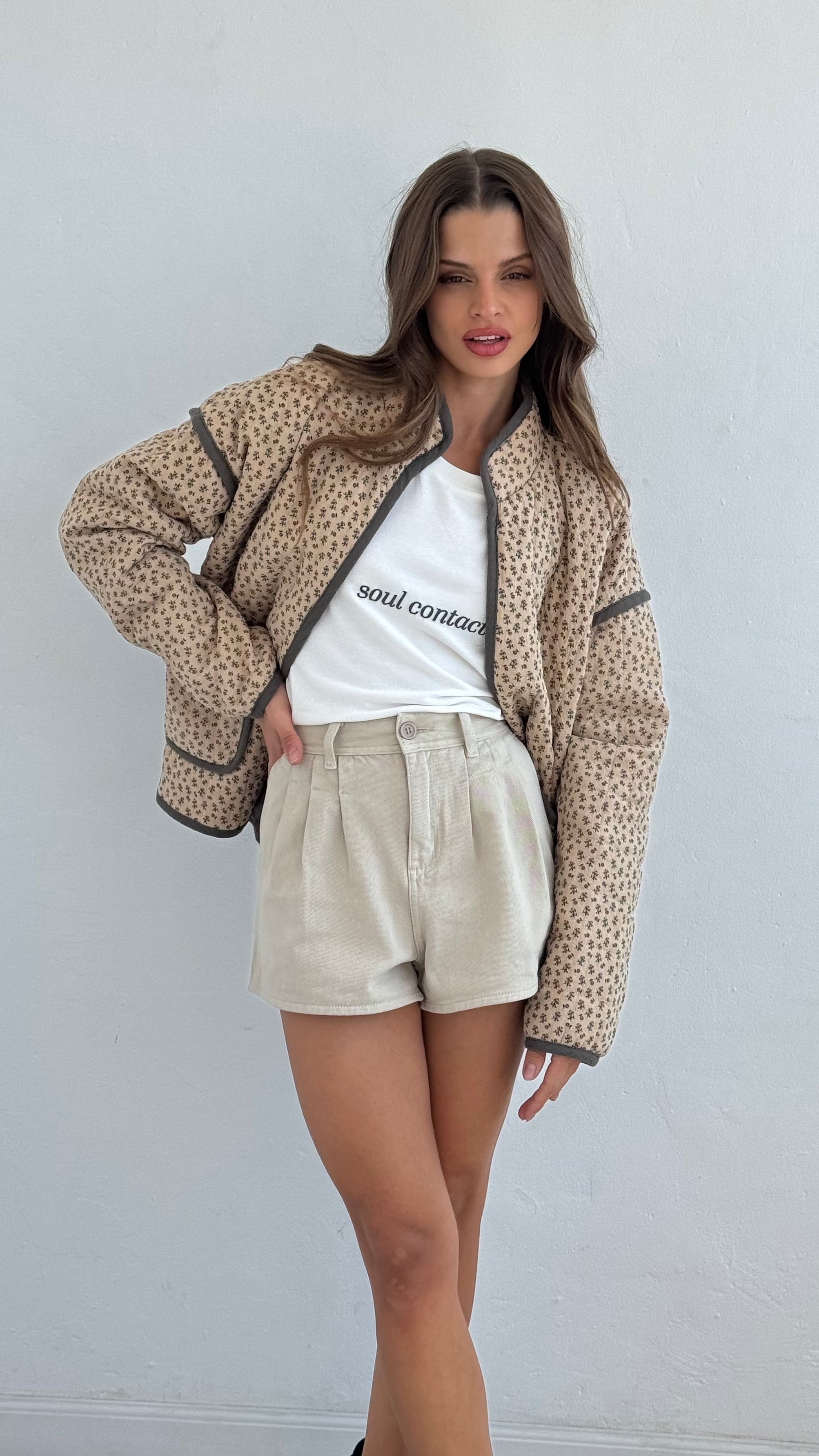 Chaqueta flowers