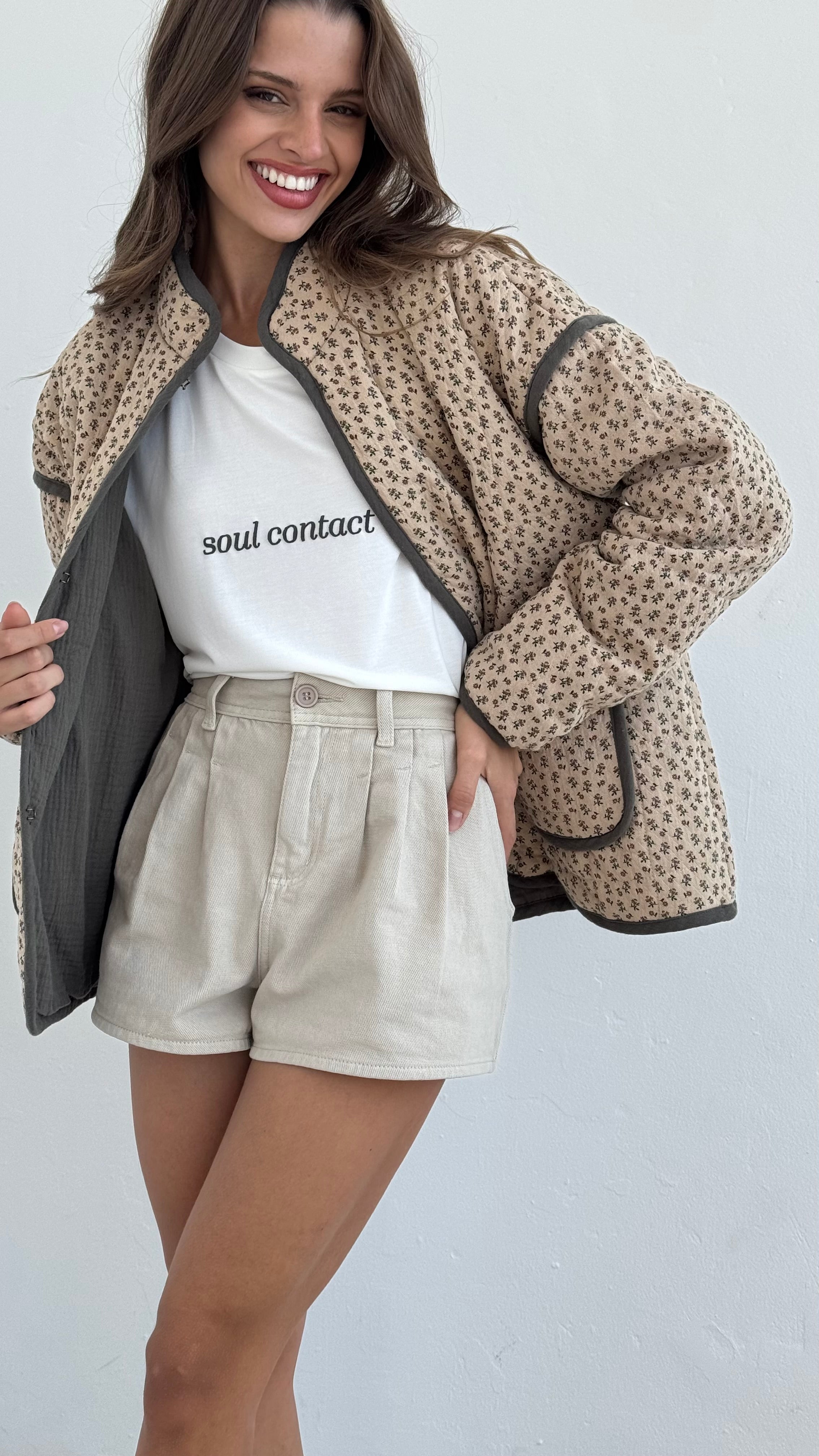 Chaqueta flowers
