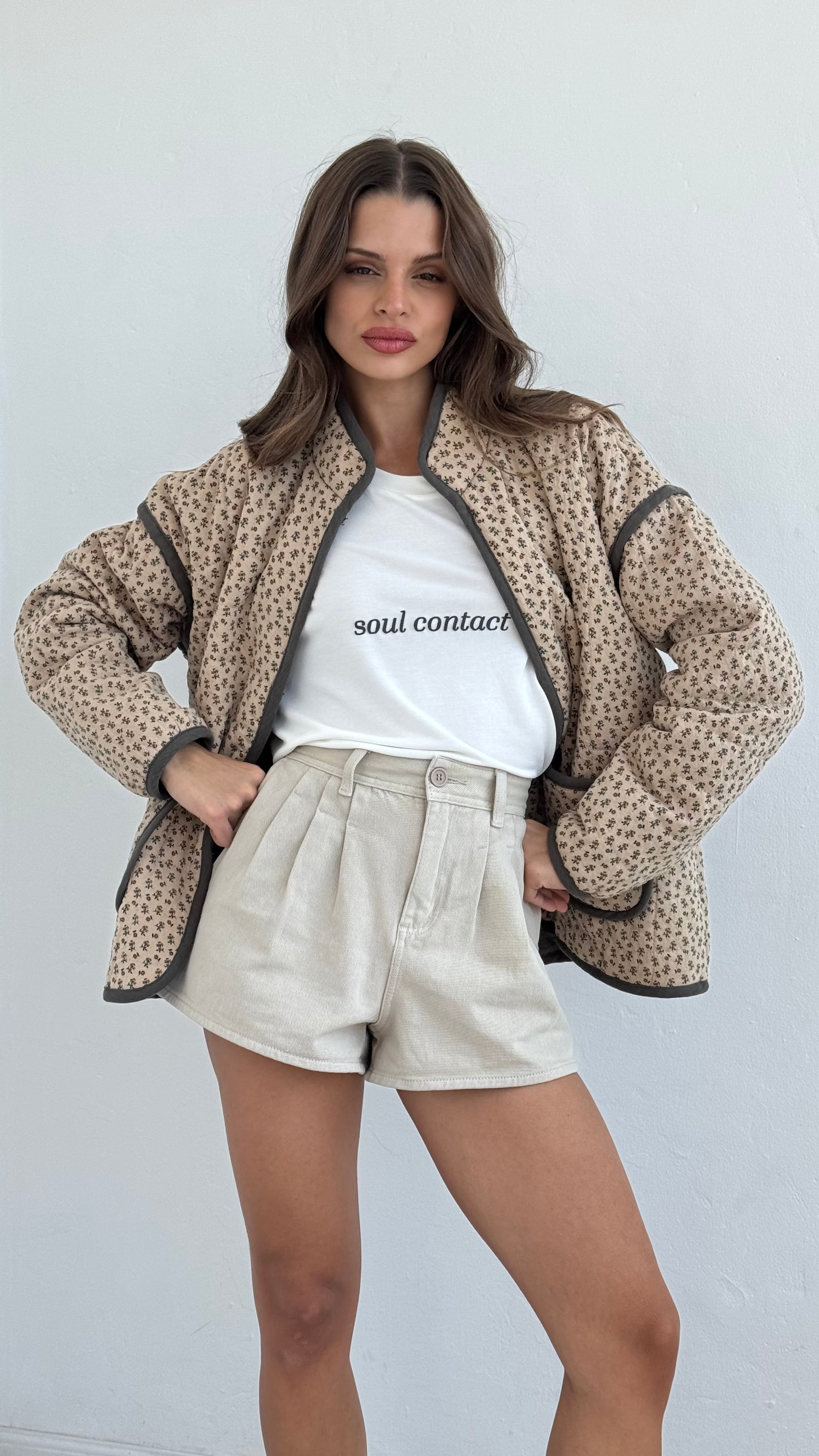 Chaqueta flowers