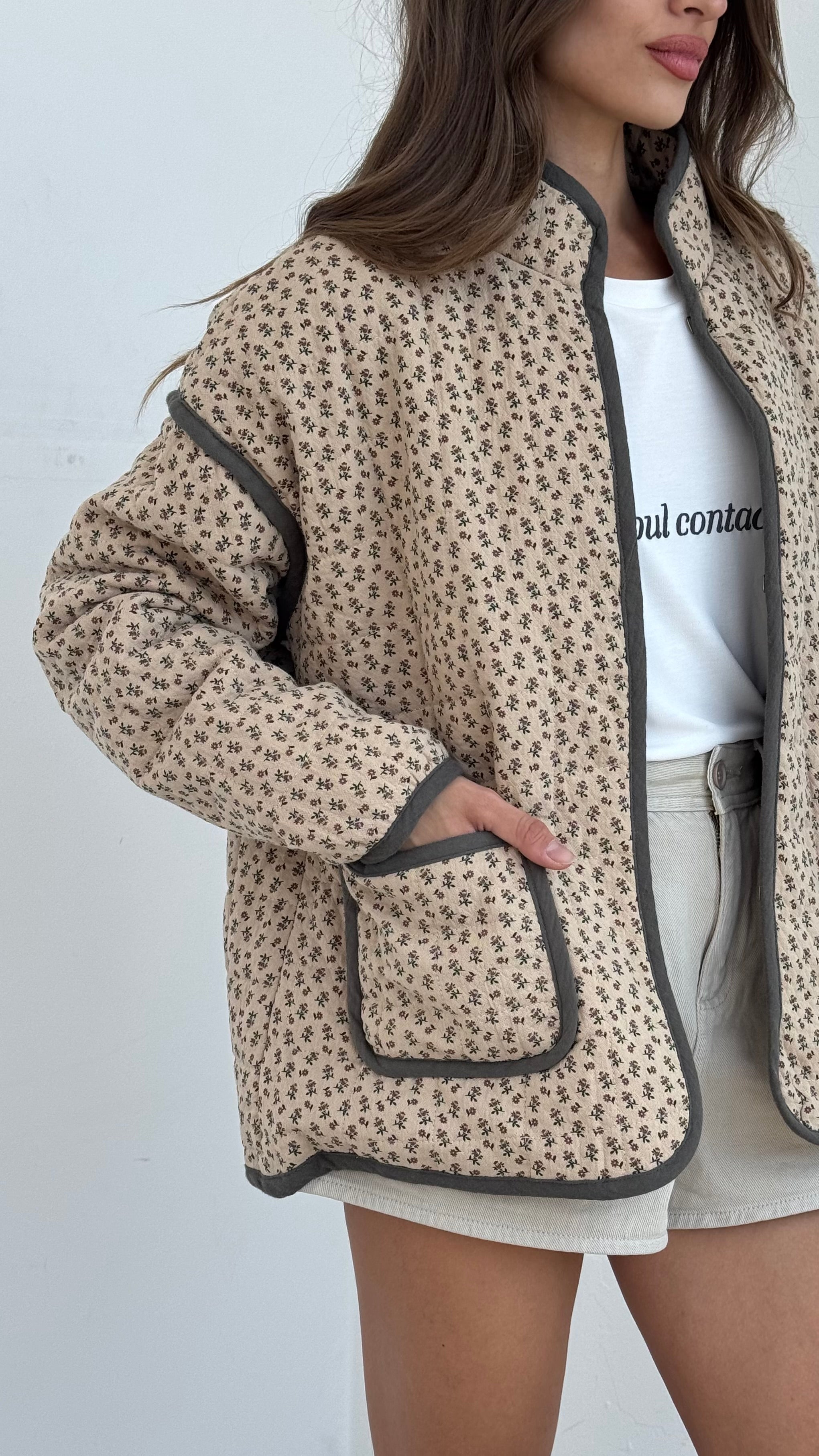 Chaqueta flowers