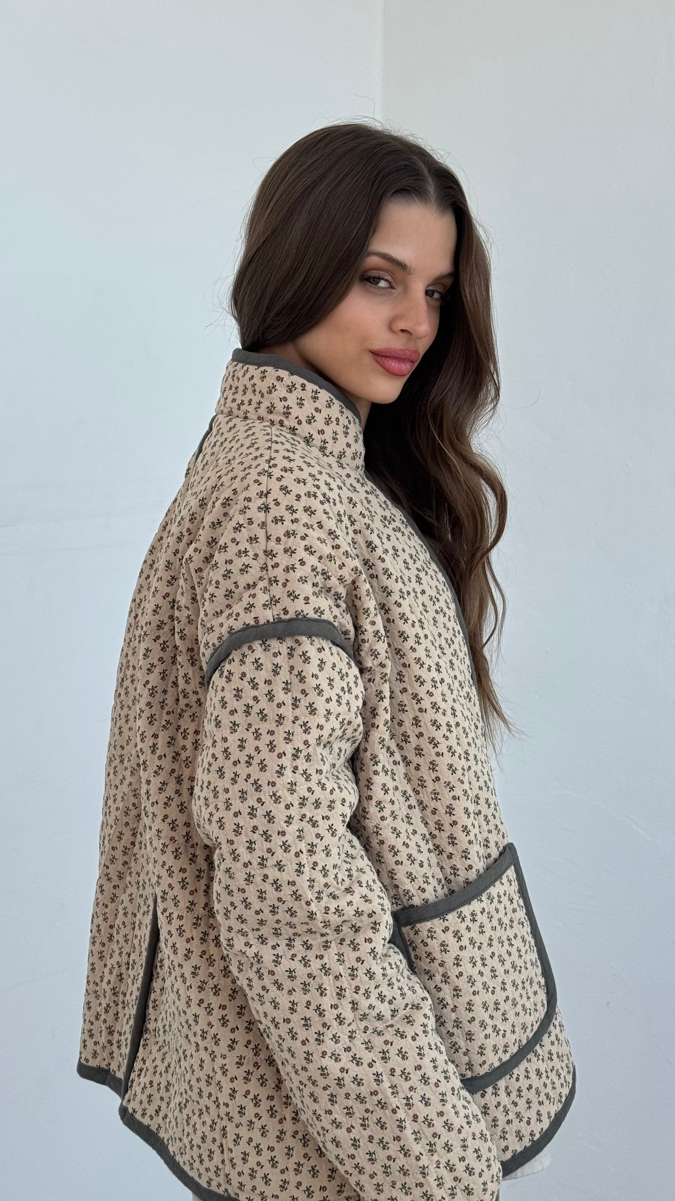 Chaqueta flowers