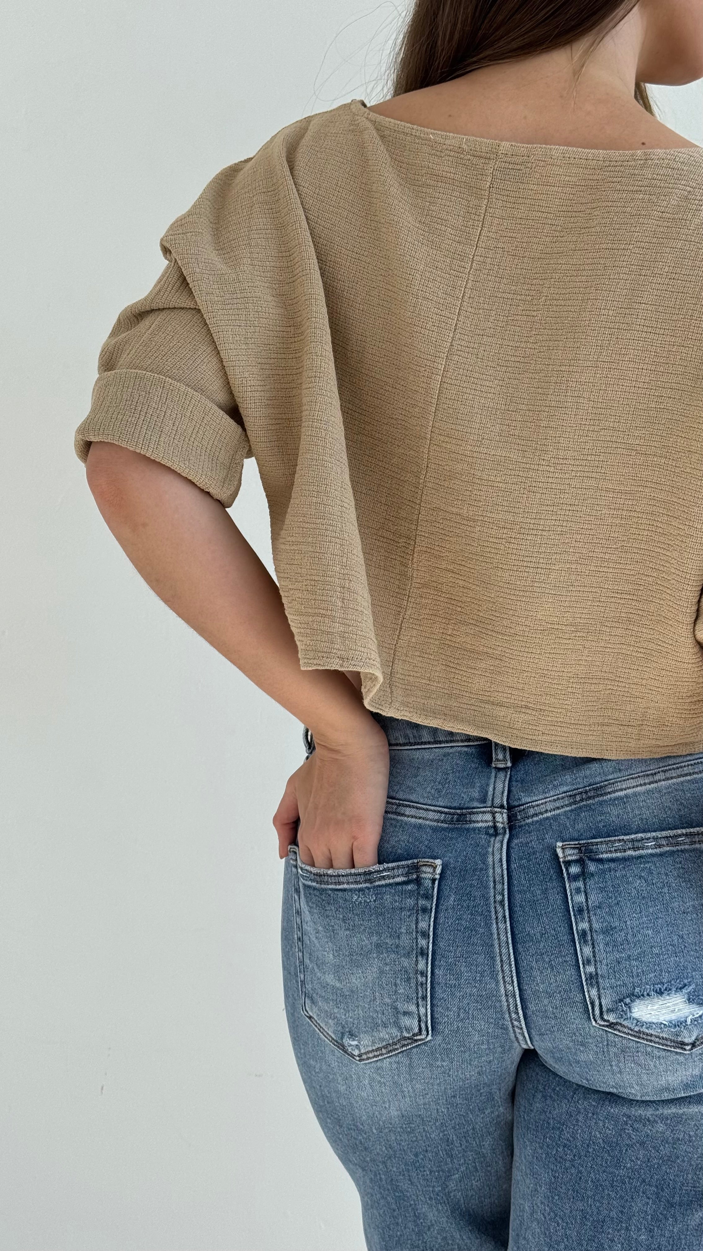 Top algodón tan