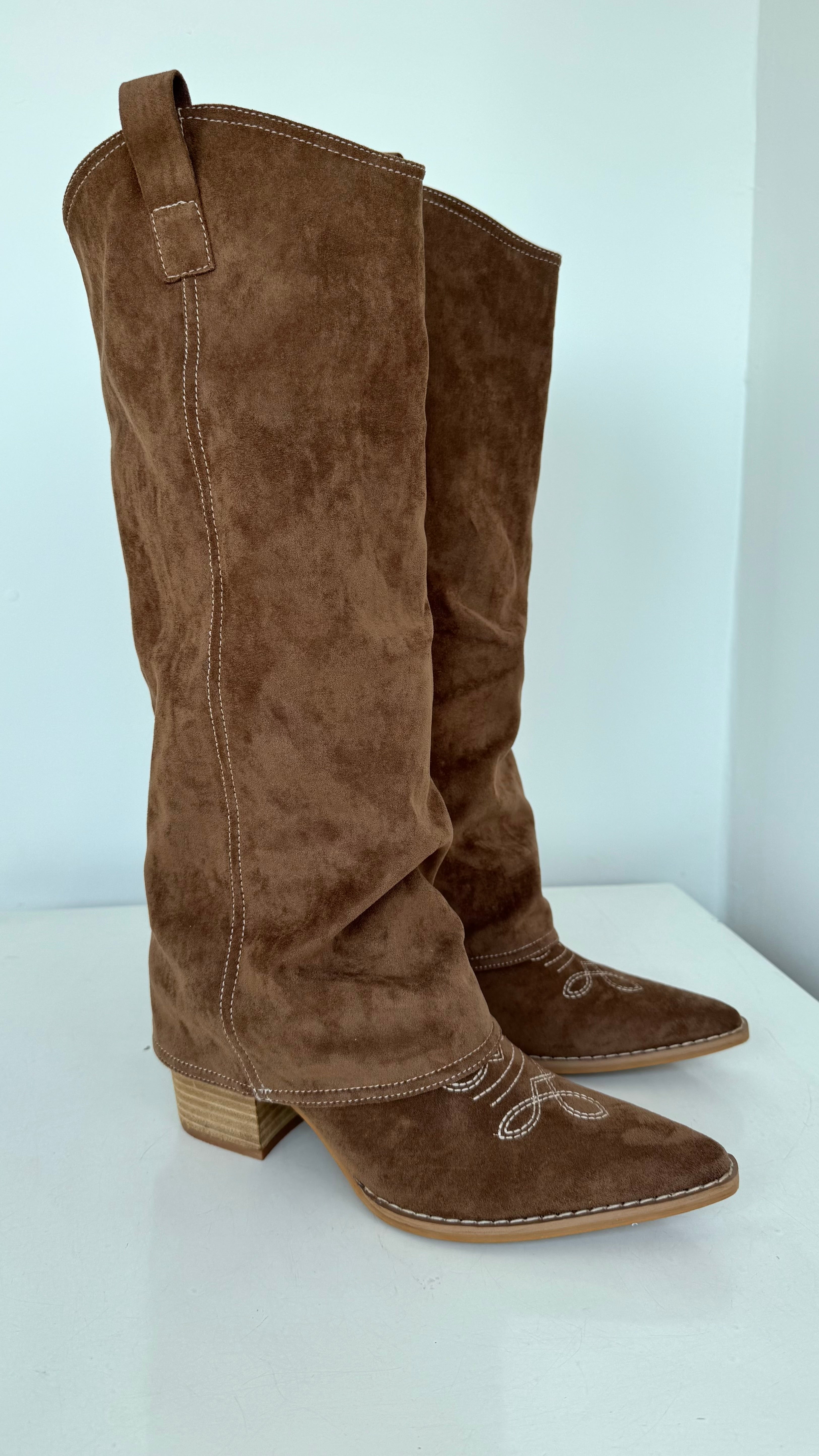 Botas Caña Cafés