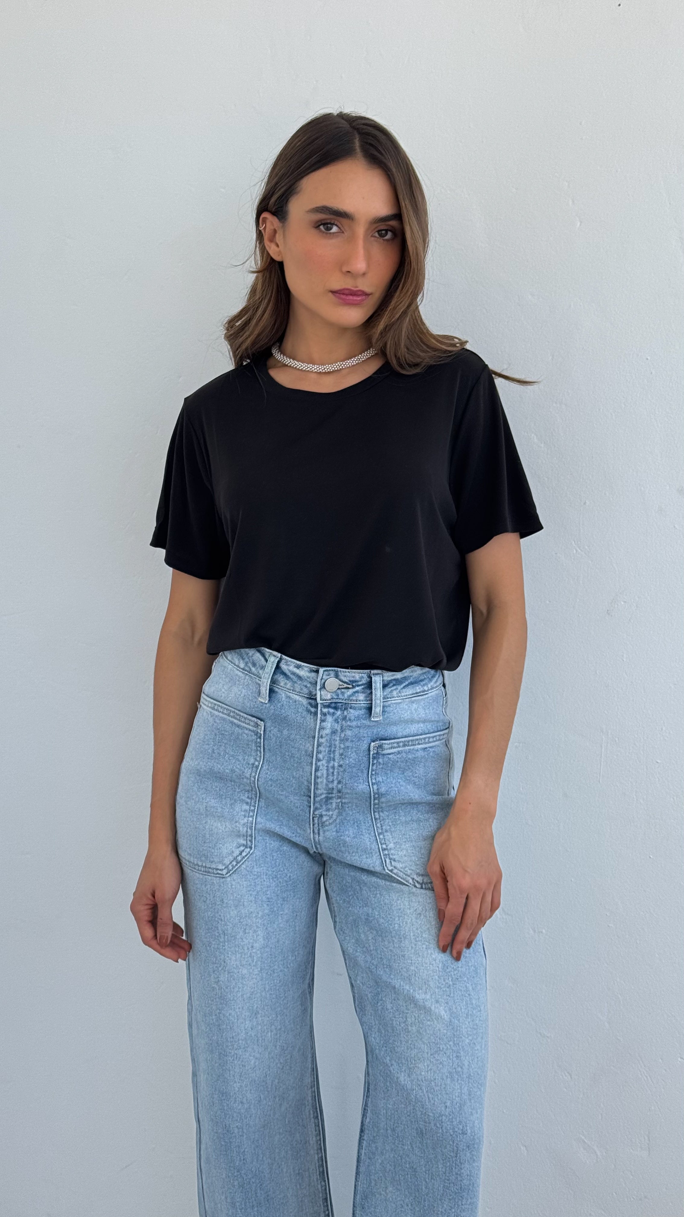 Camiseta lisa black