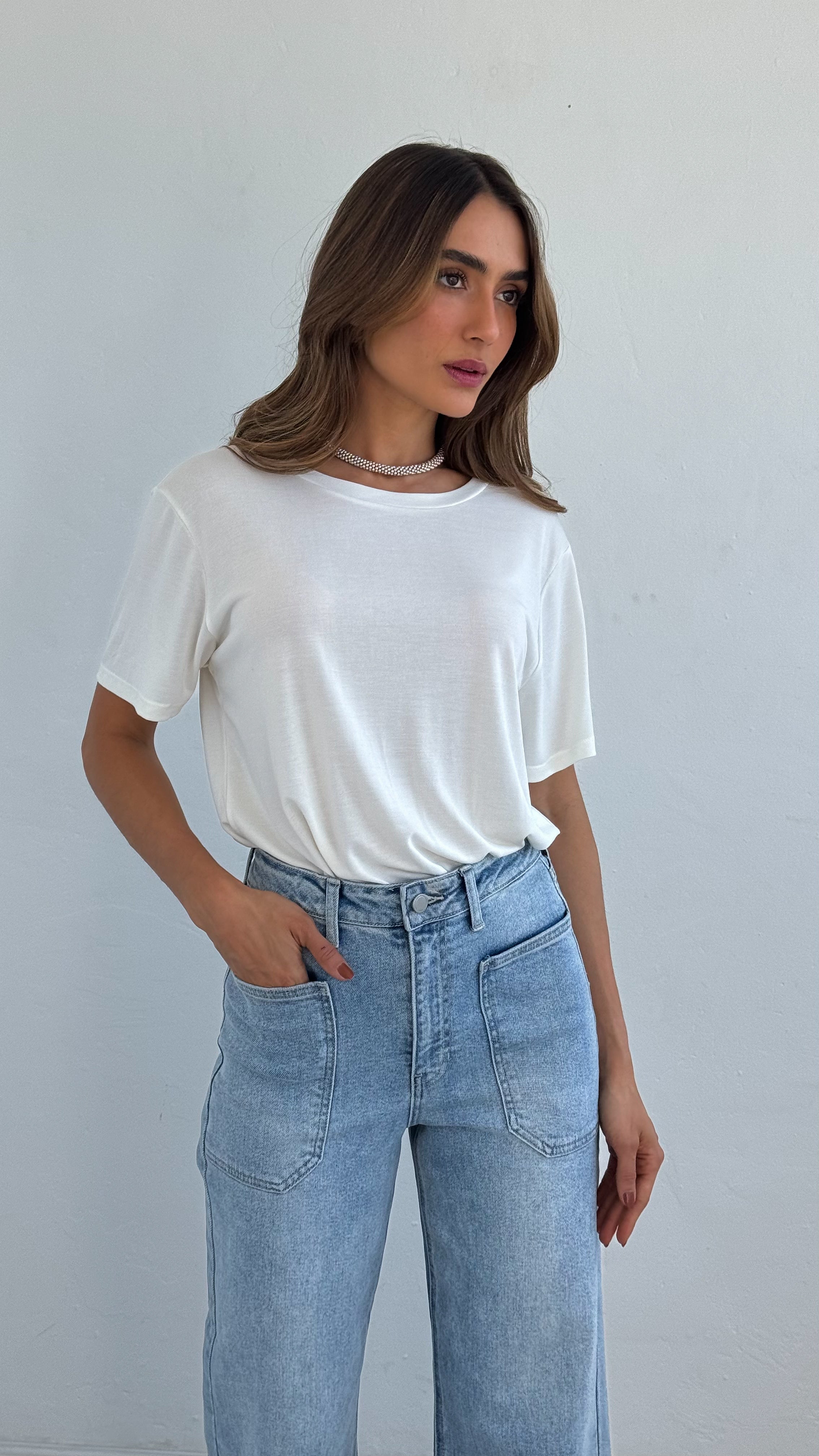 Camiseta lisa whipe cream