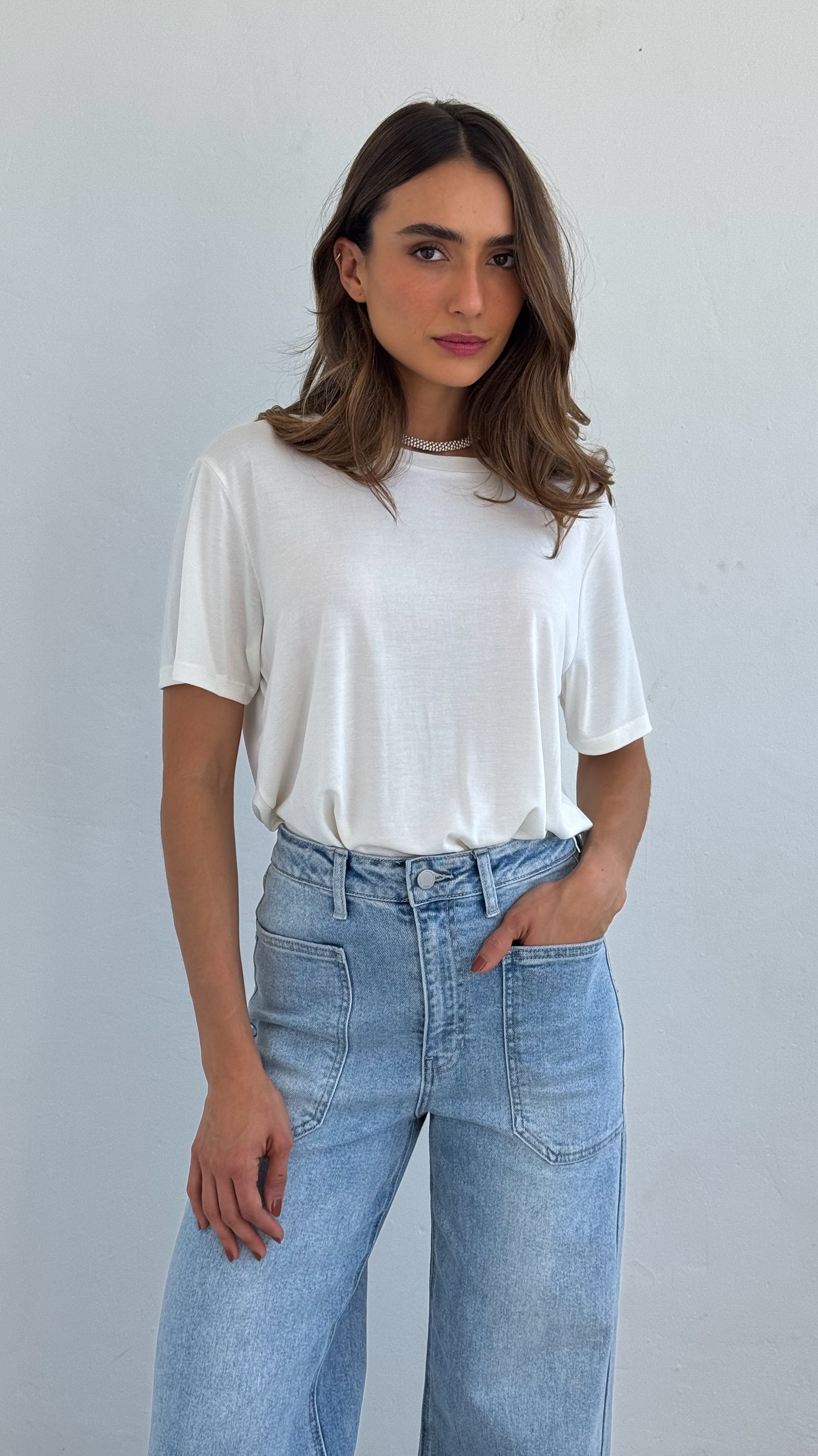 Camiseta lisa whipe cream