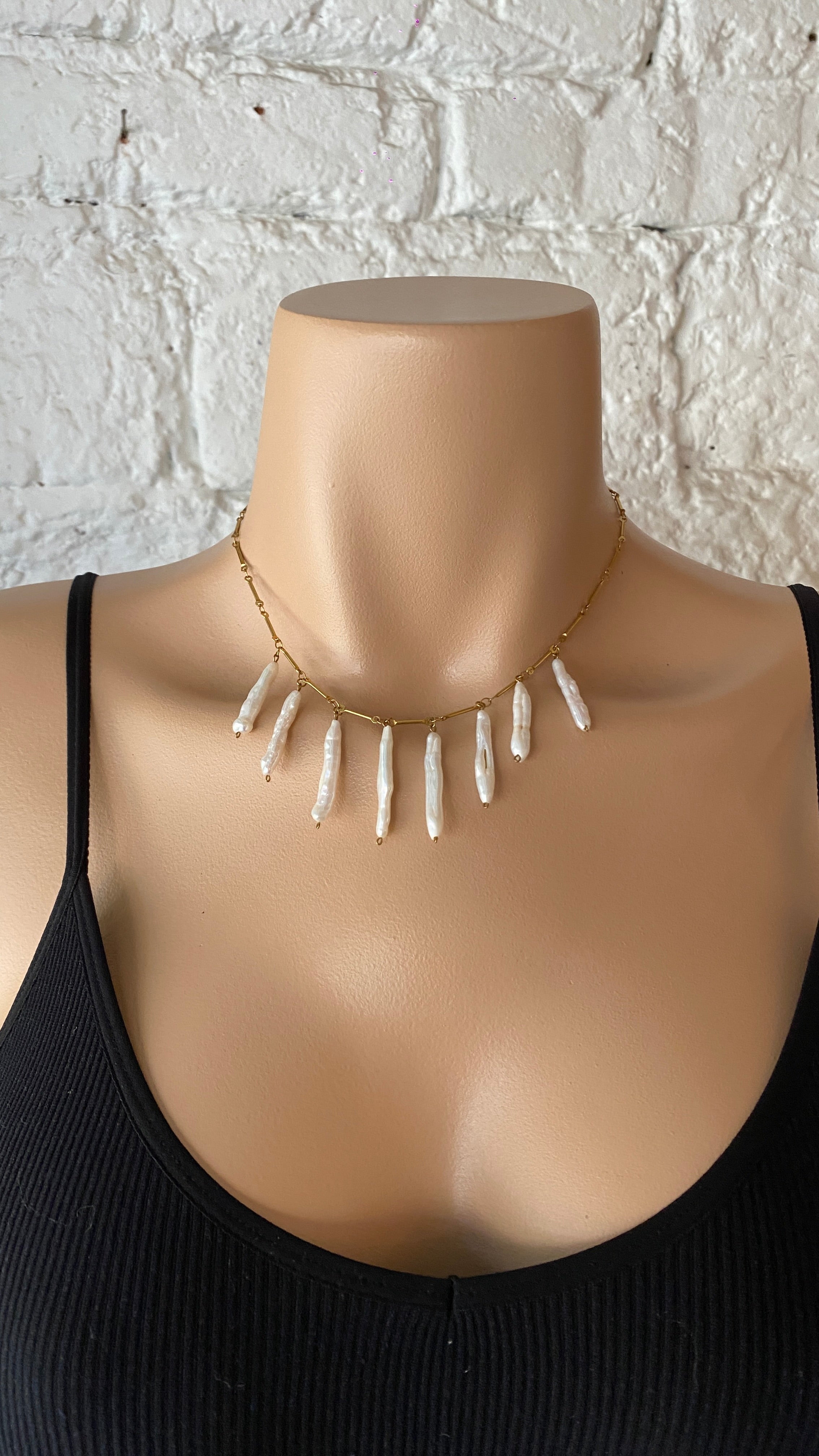 Collar perlas Empty