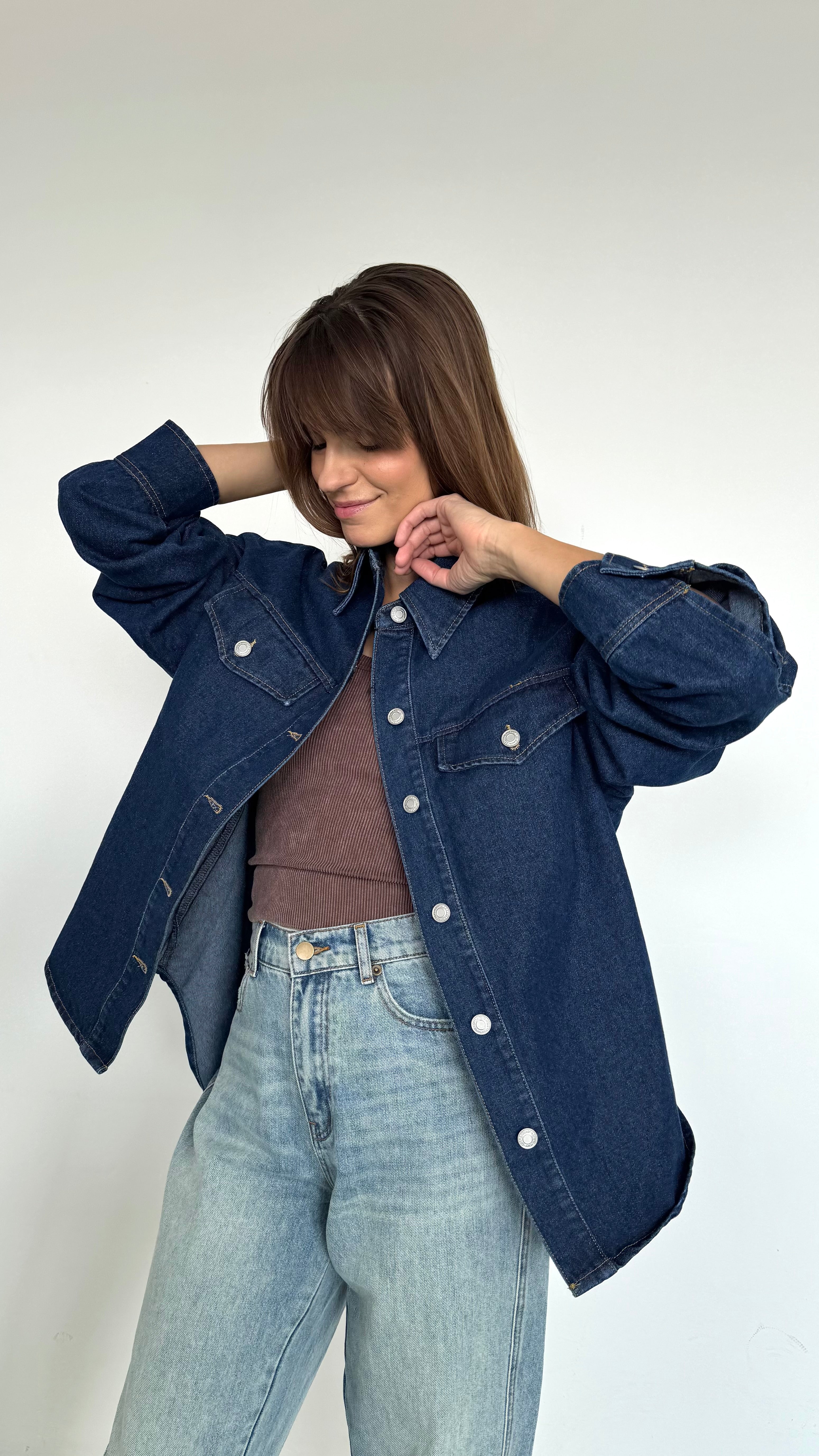 Camisa Denim Dark