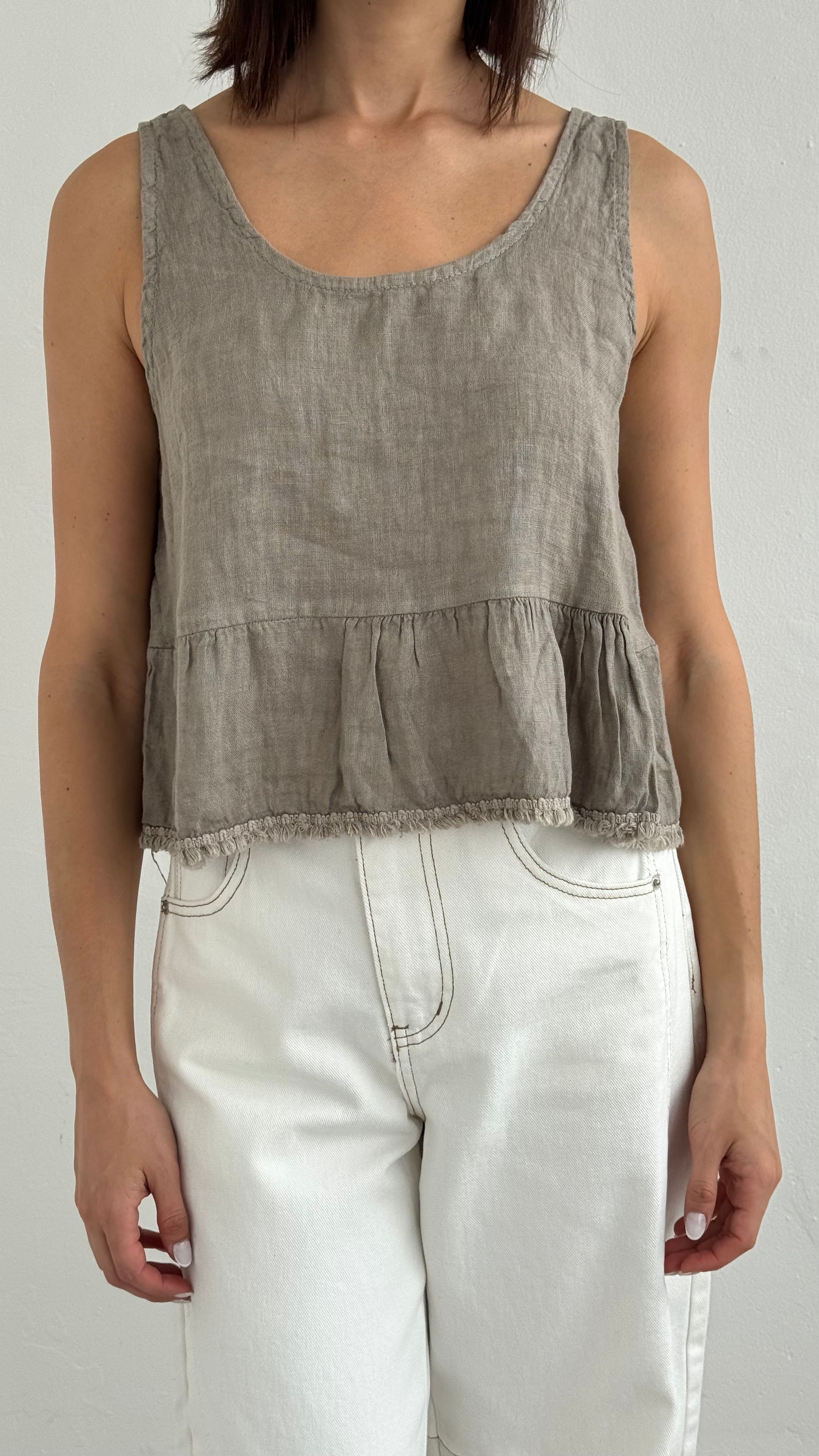 Top Malena Taupe playa