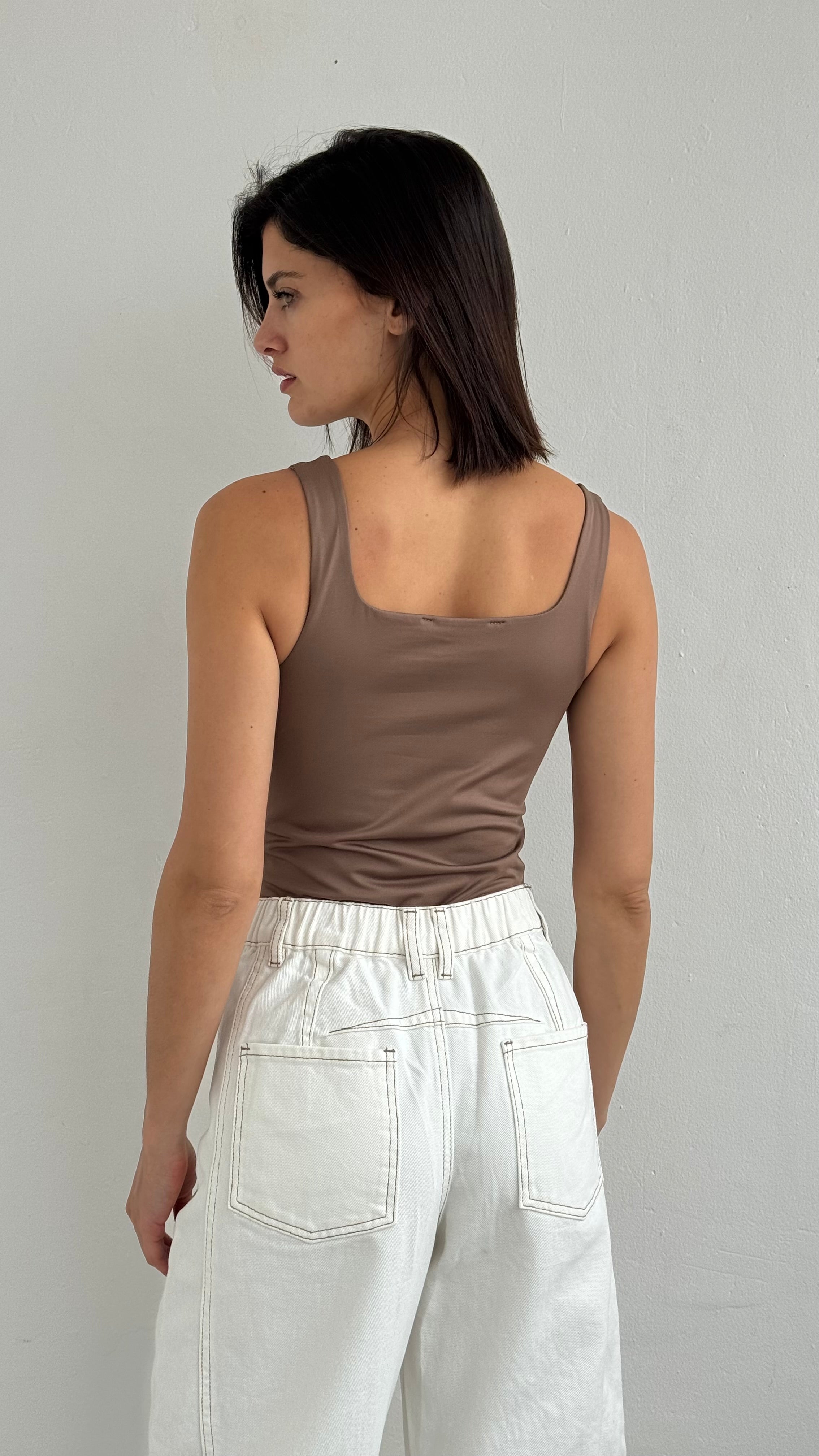 Bodysuit mocha